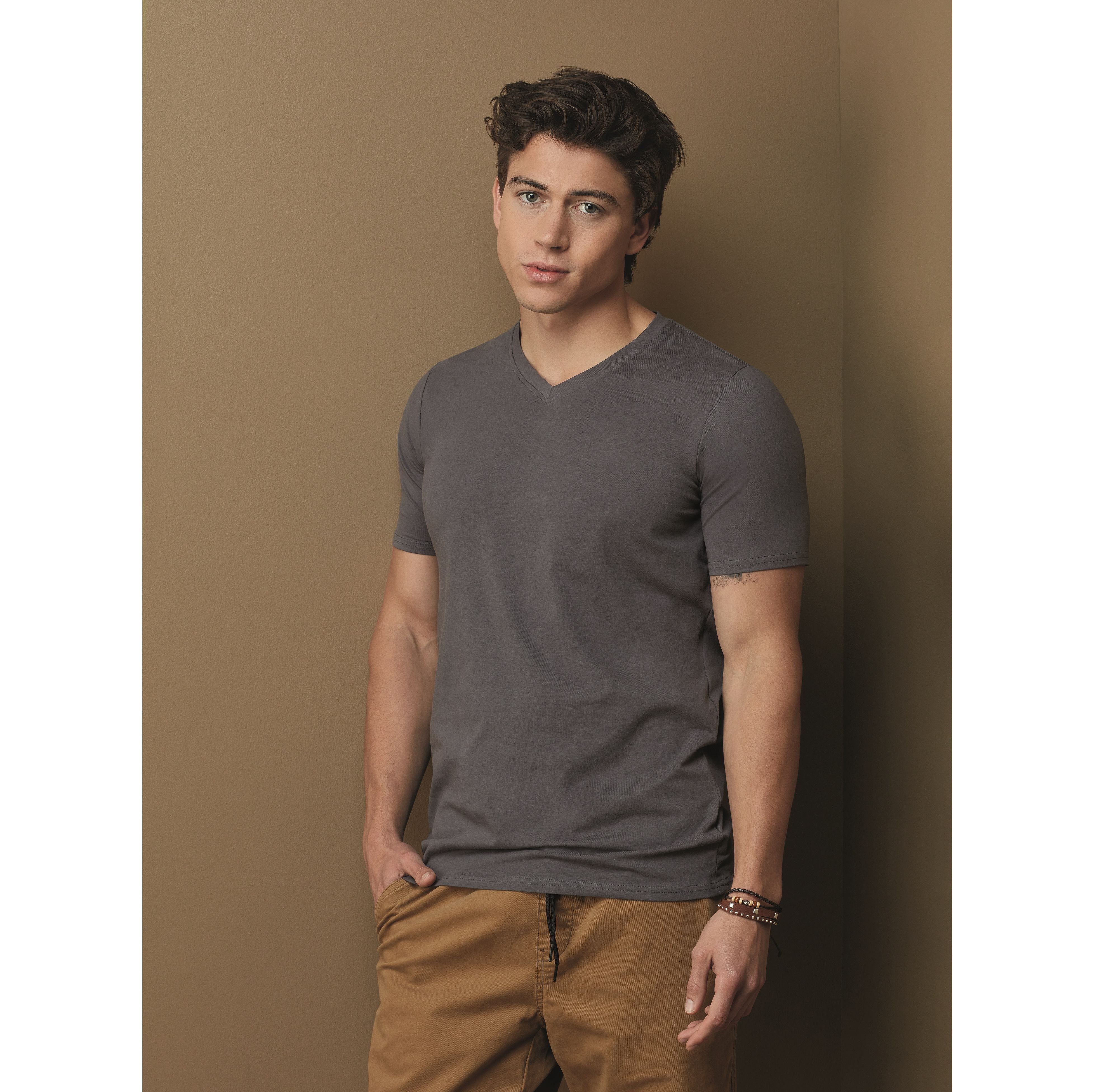 Tee-shirt homme col V - STEDMAN - #ST9610