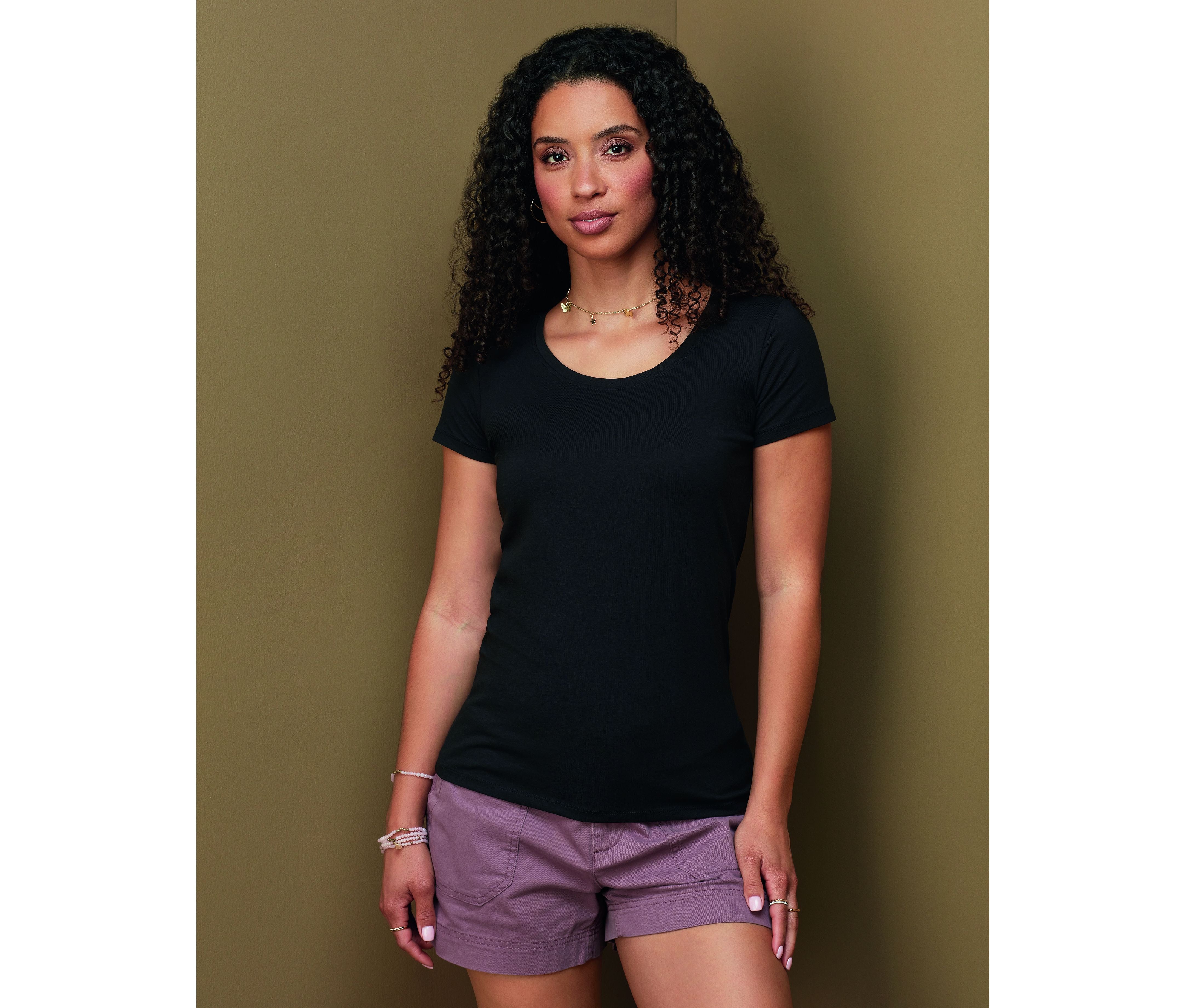 Tee-shirt femme col rond - STEDMAN - #ST9700