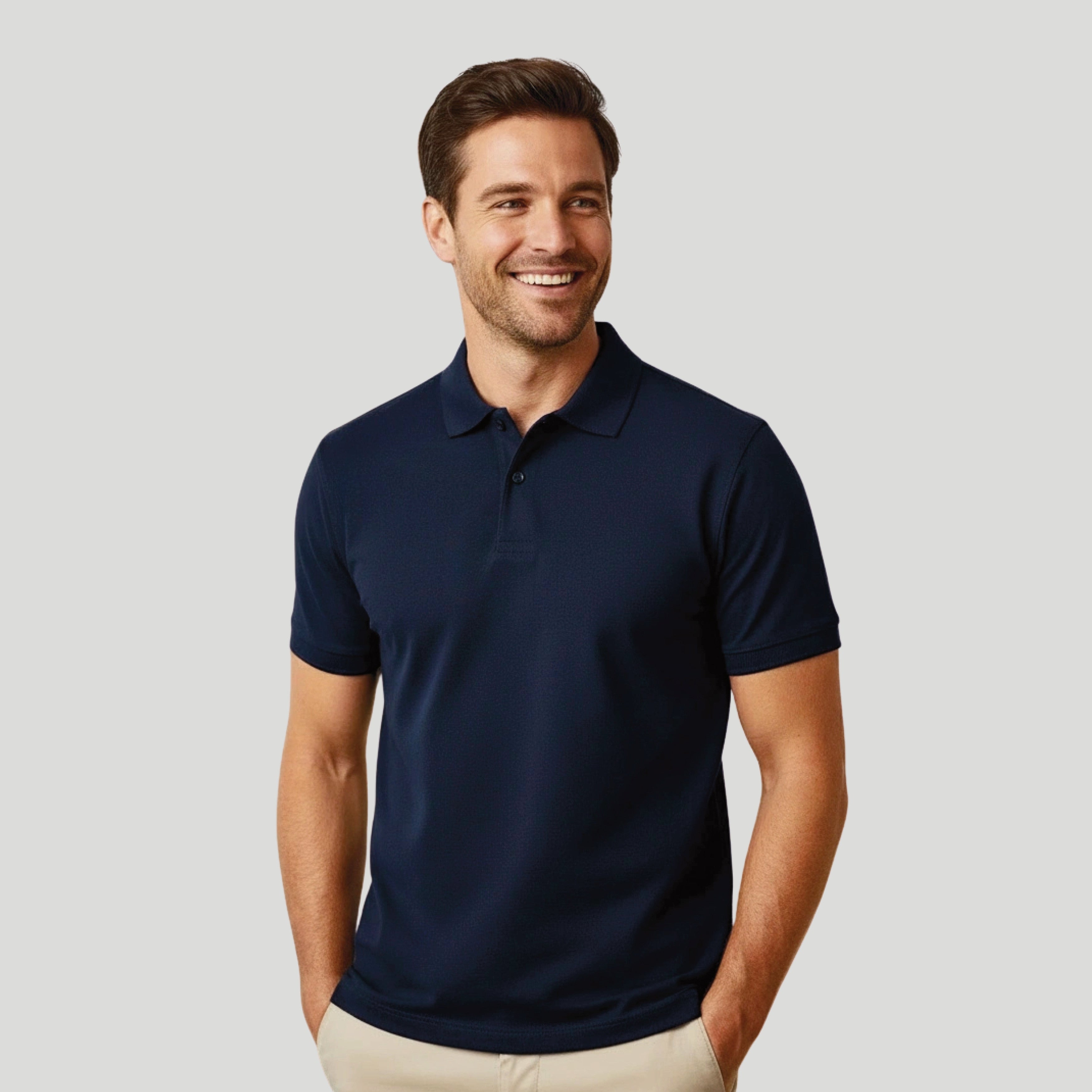 Polo coton Bio - STARWORLD - #SW160