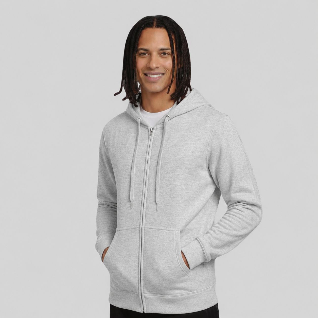 Sweat capuche grand zip 300 - STARWORLD - #SW260