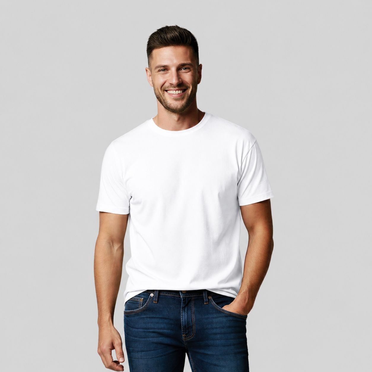 Tee-shirt retail et coton bio - STARWORLD - #SWGL1