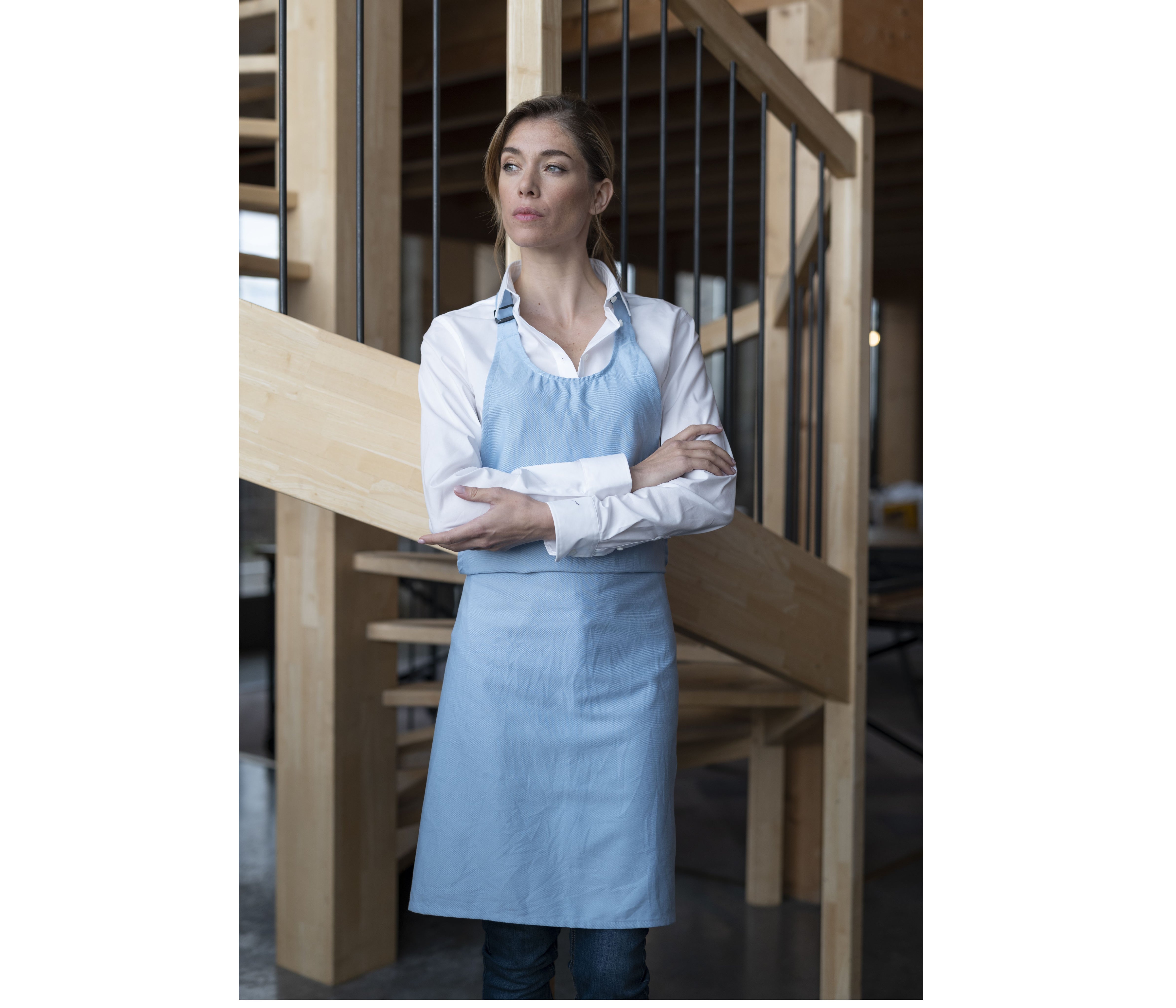 Tablier à bavette polycoton - NEW GEN - #TB100