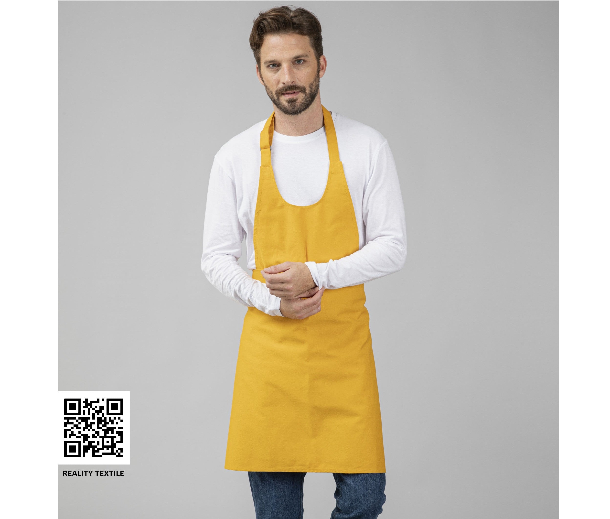 Tablier à bavette polycoton - NEW GEN - #TB100