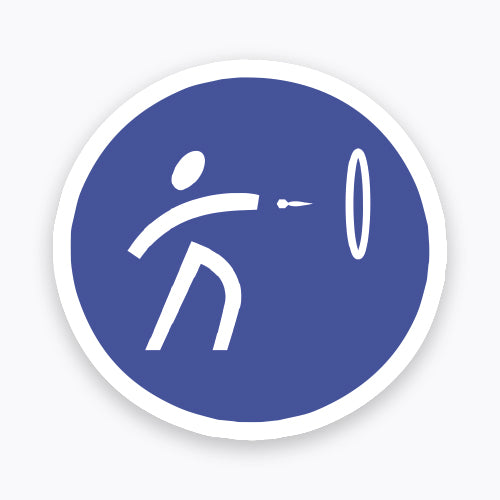 Écusson Tir Decathlon Sport