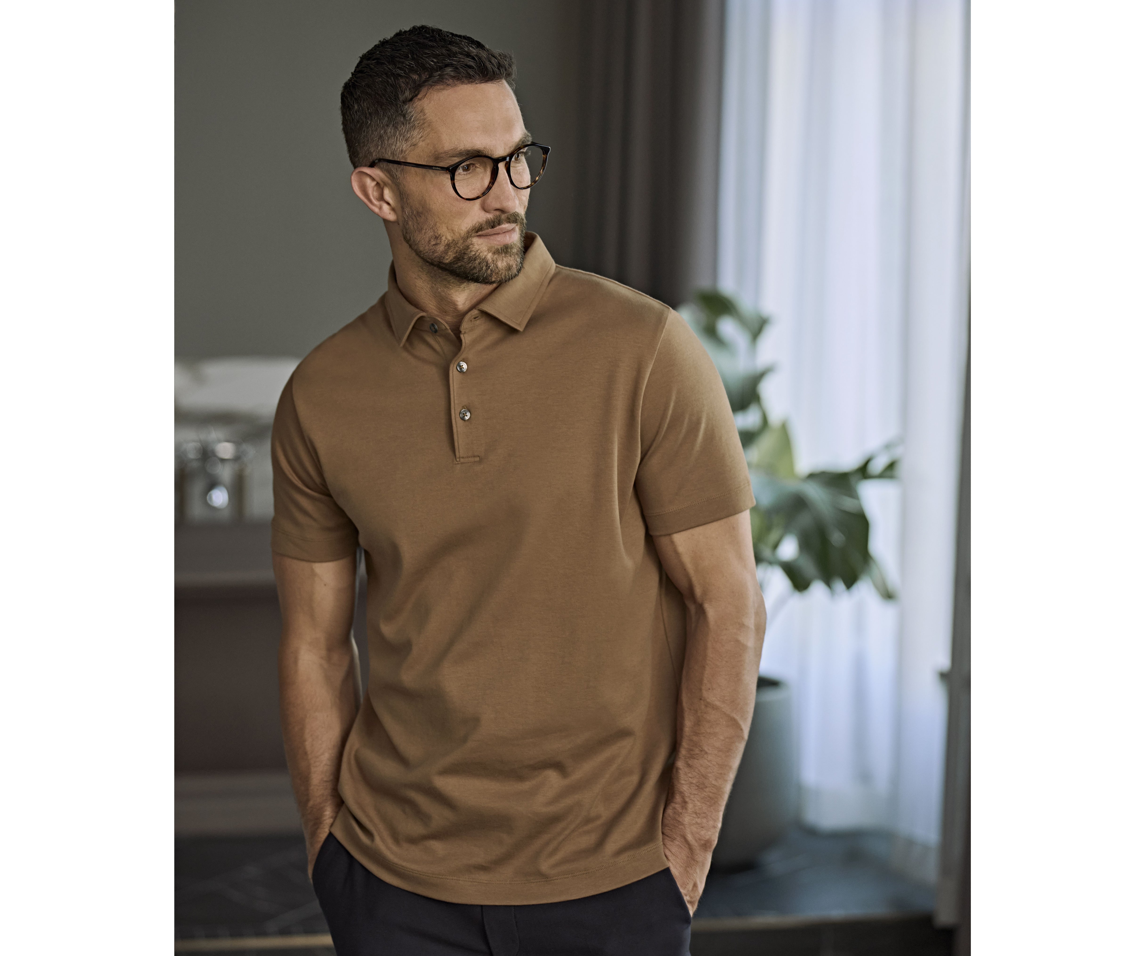 Polo coton Pima homme - TEE JAYS - #TJ1440