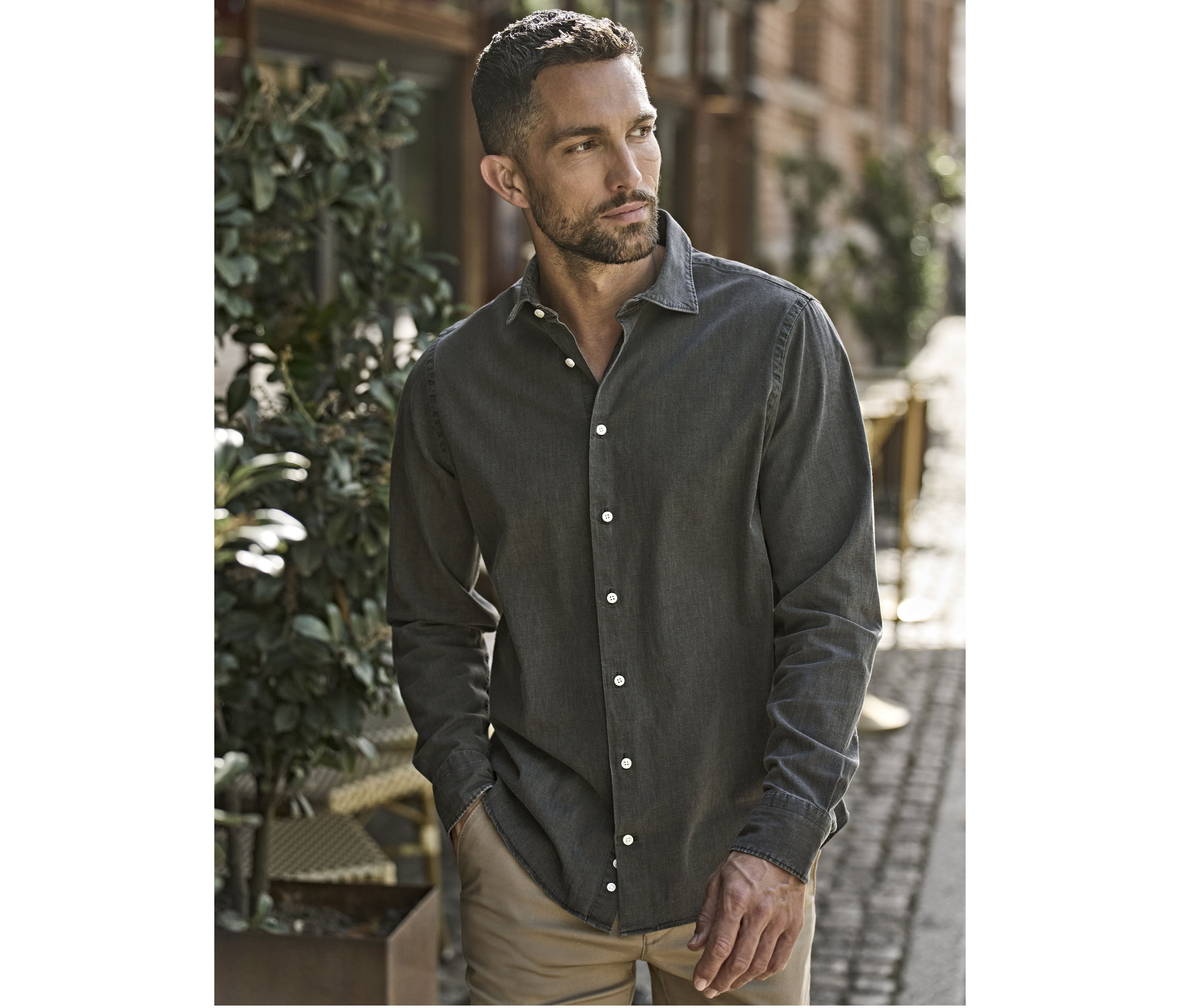 Chemise en jean - TEE JAYS - #TJ4004