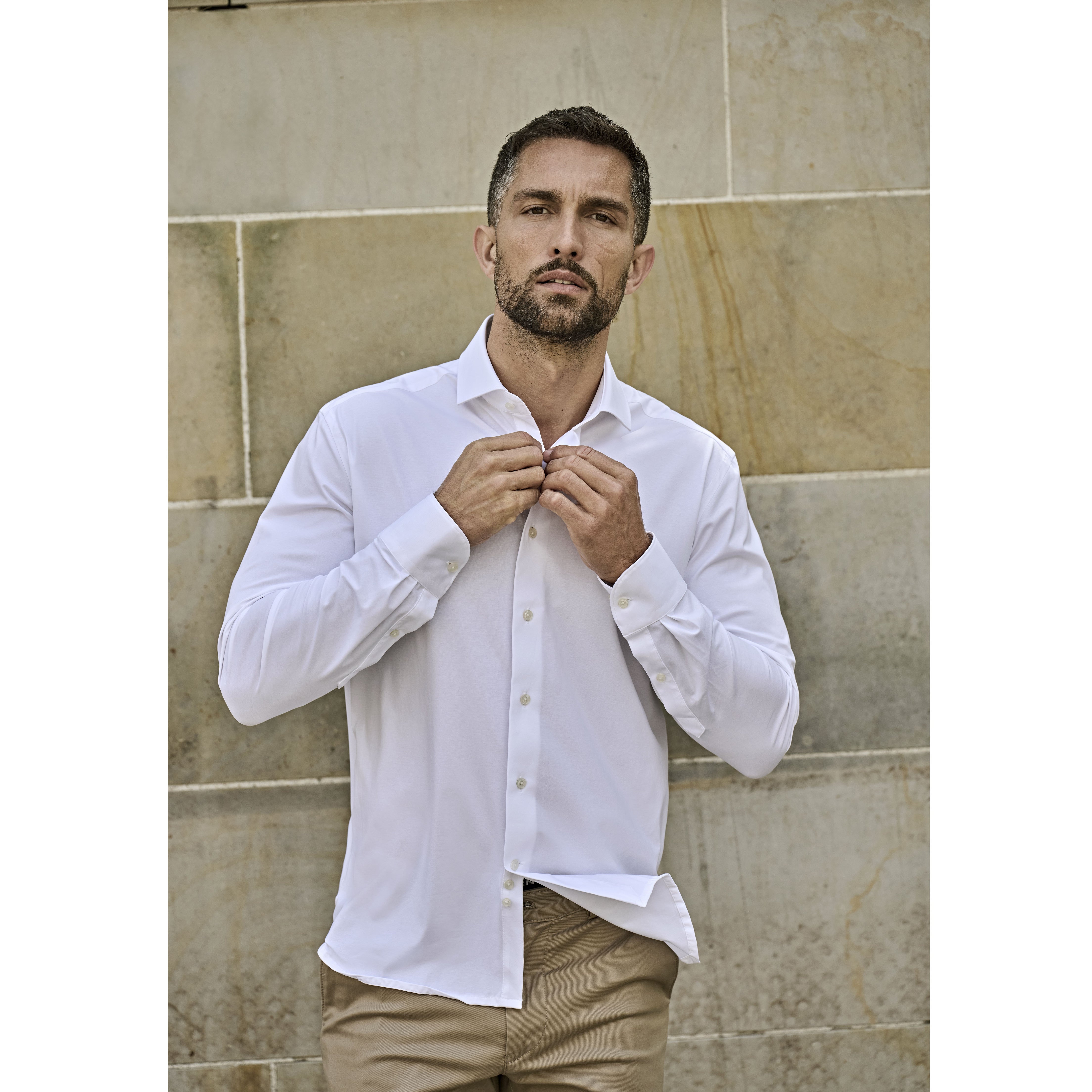 Chemise stretch habillée - TEE JAYS - #TJ4030