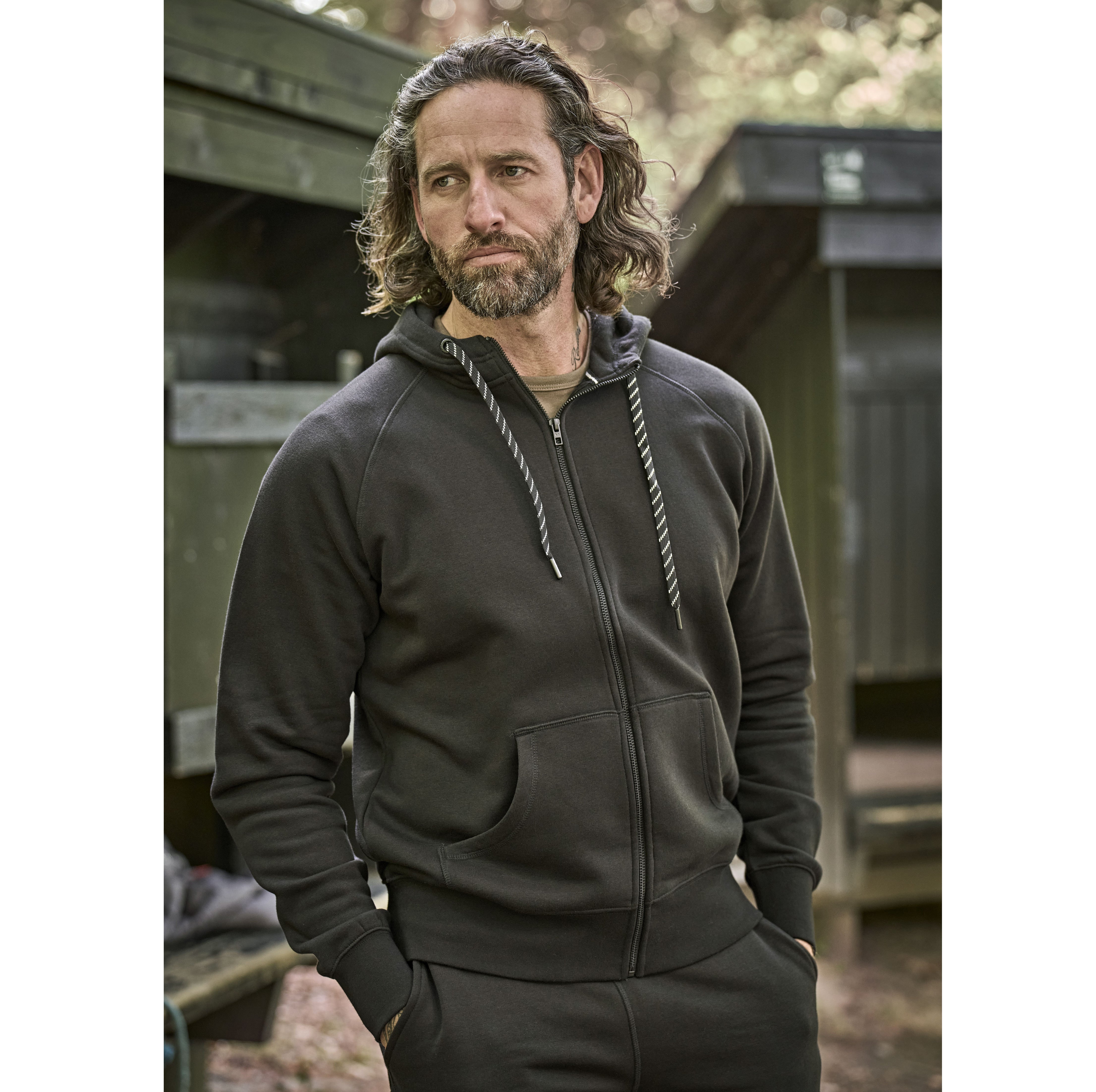 Sweat zippé homme - TEE JAYS - #TJ5435
