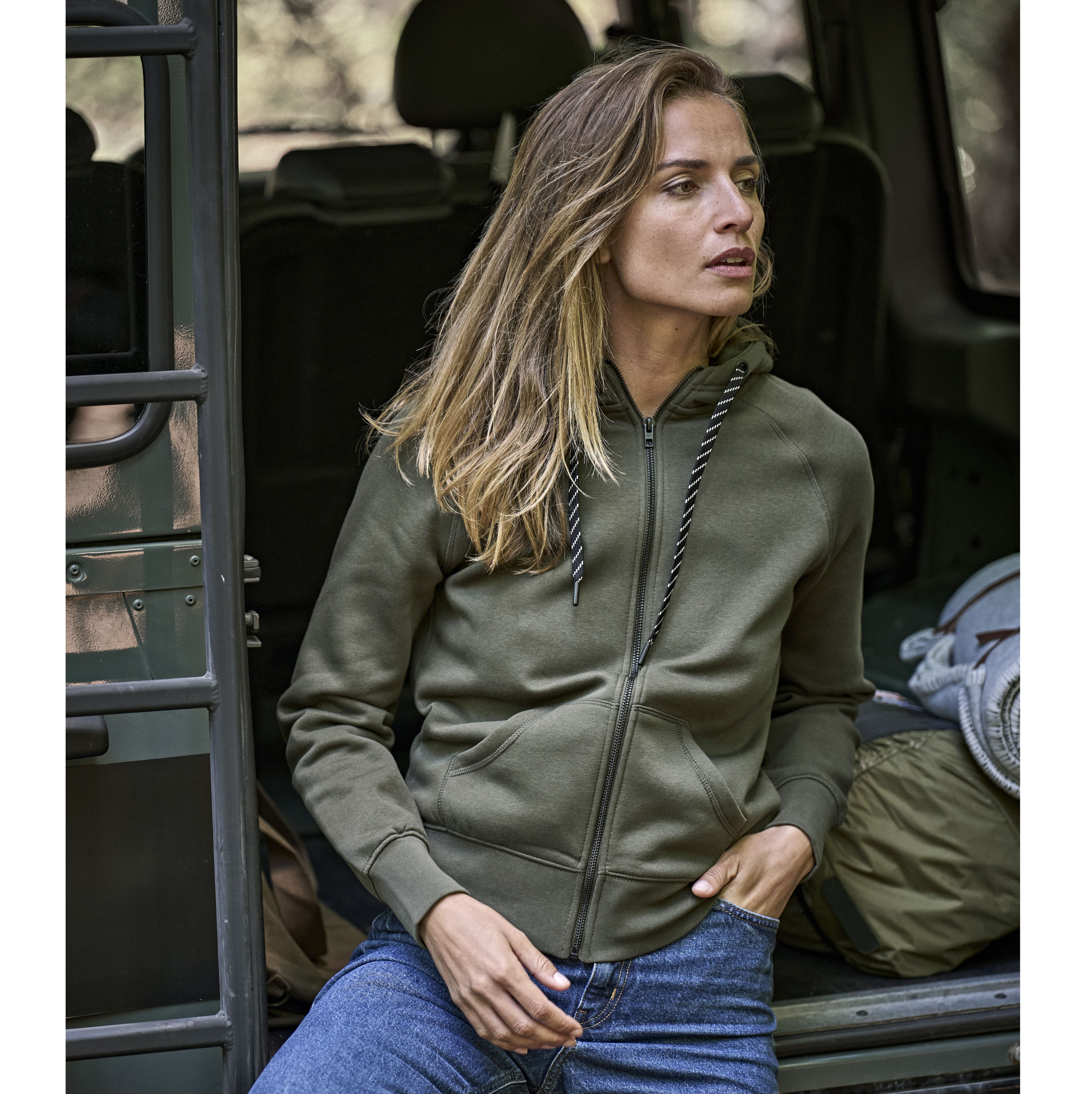 Sweat zippé femme - TEE JAYS - #TJ5436