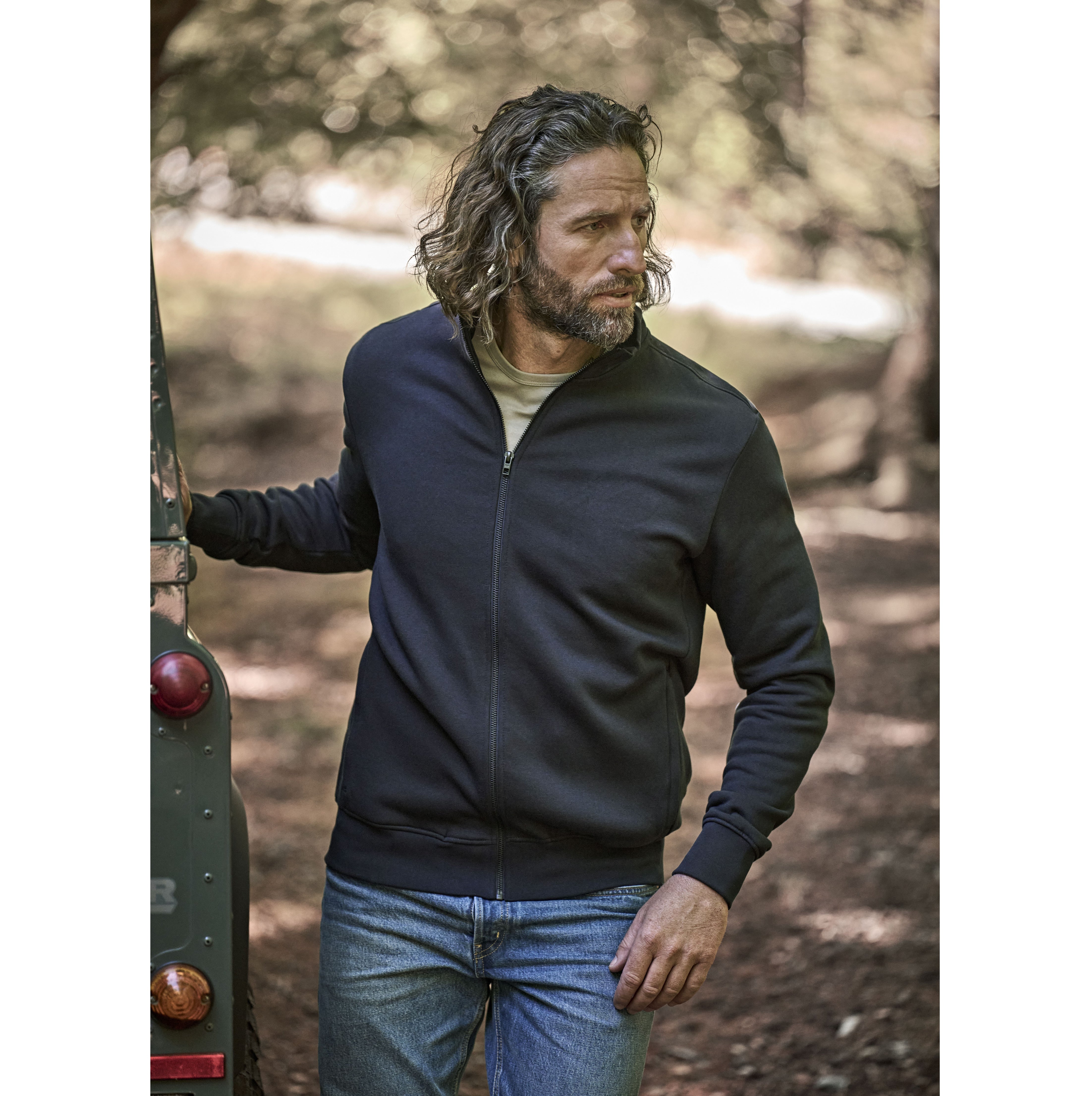 Sweat zippé sans capuche - TEE JAYS - #TJ5440