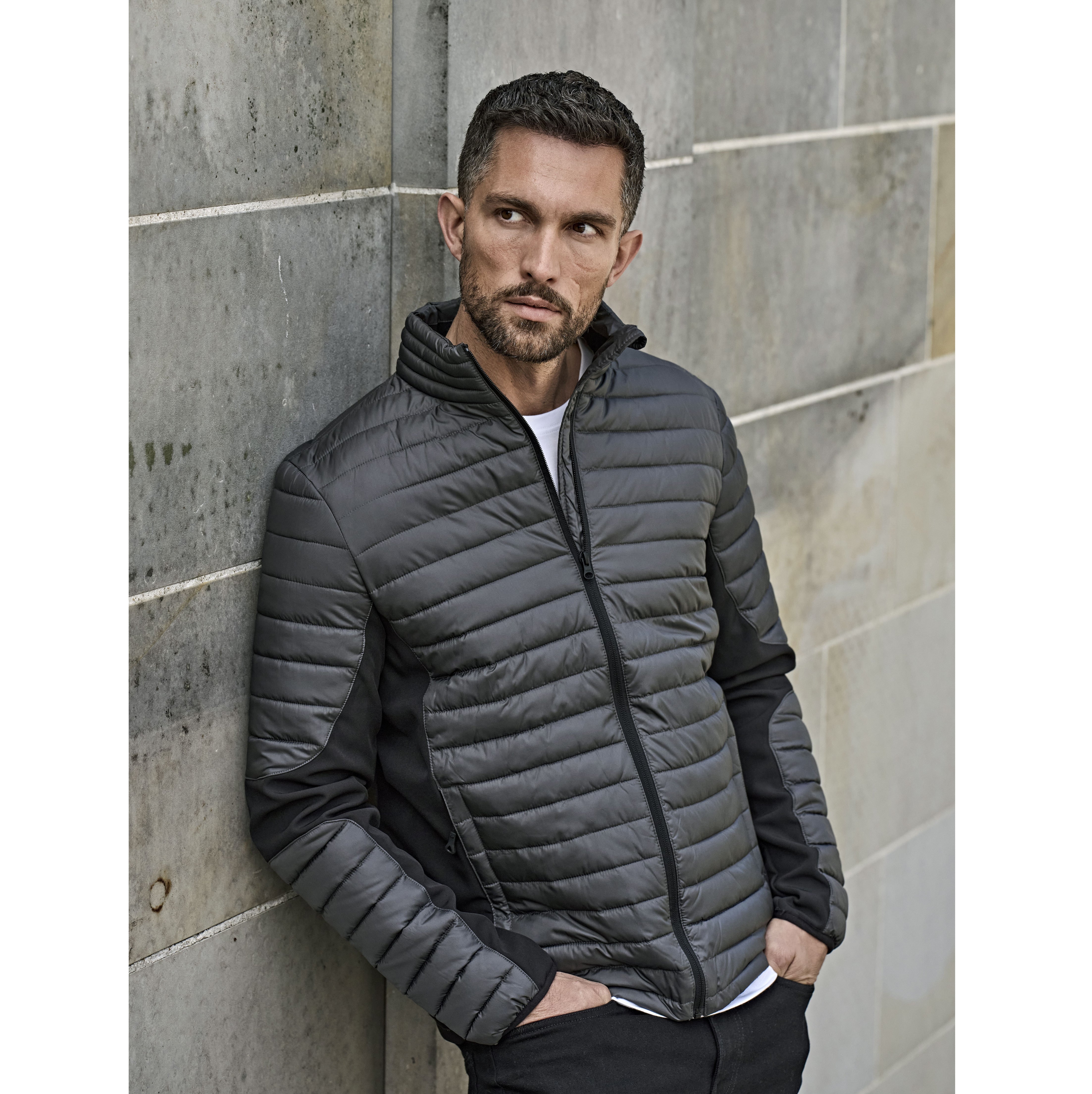 Doudoune Crossover homme - TEE JAYS - #TJ9626