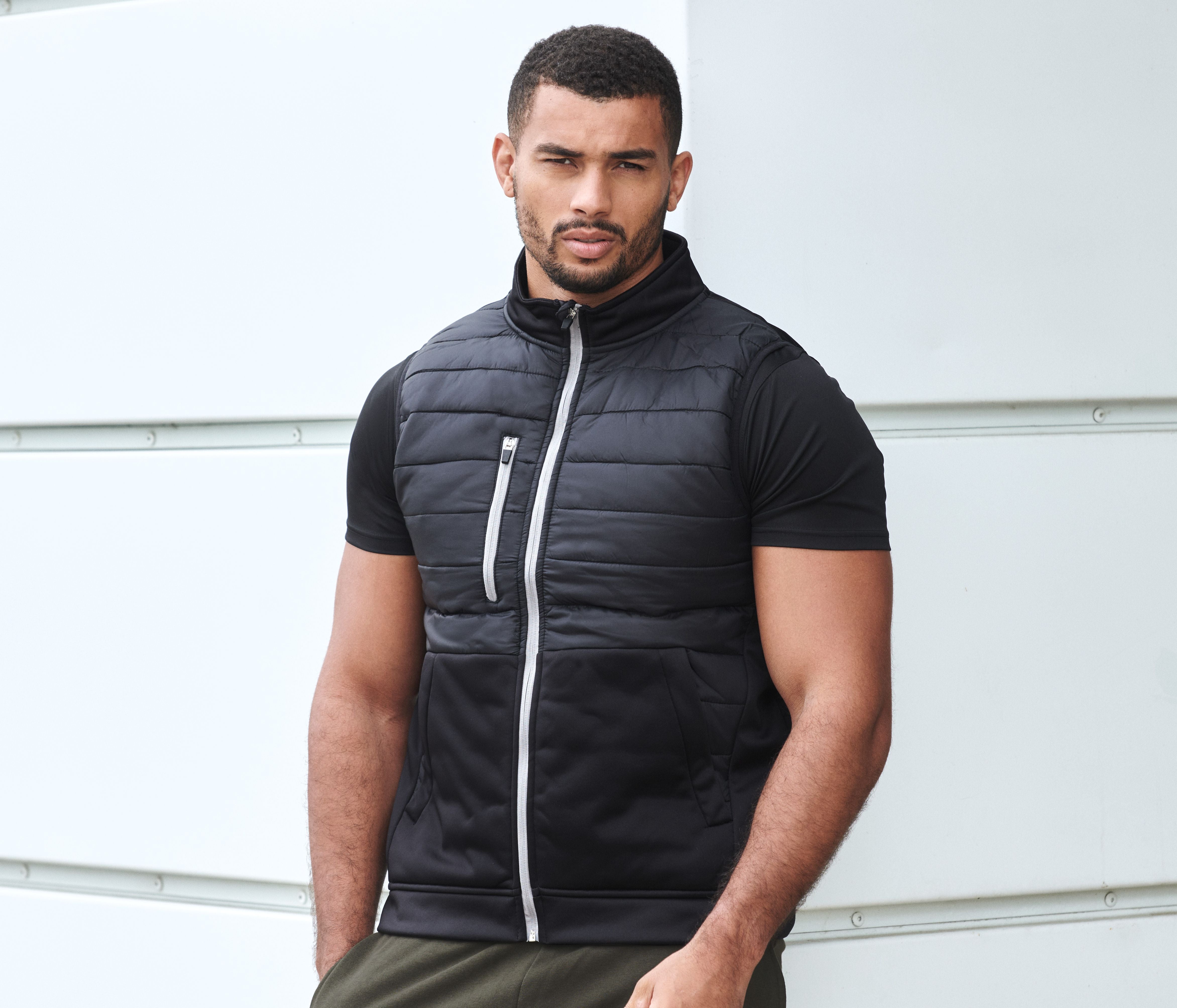 Bodywarmer bi-matière - TOMBO - #TL576
