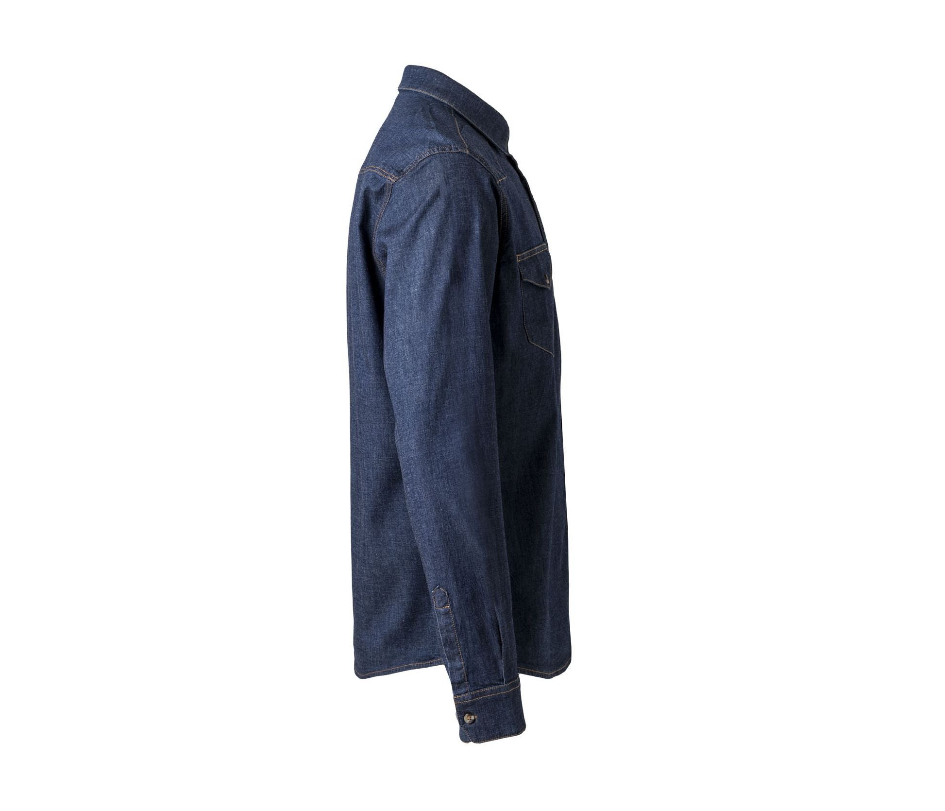Denim Stretch Hemd - VELILLA - #V5006S