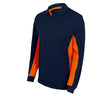 NAVY/ORANGE