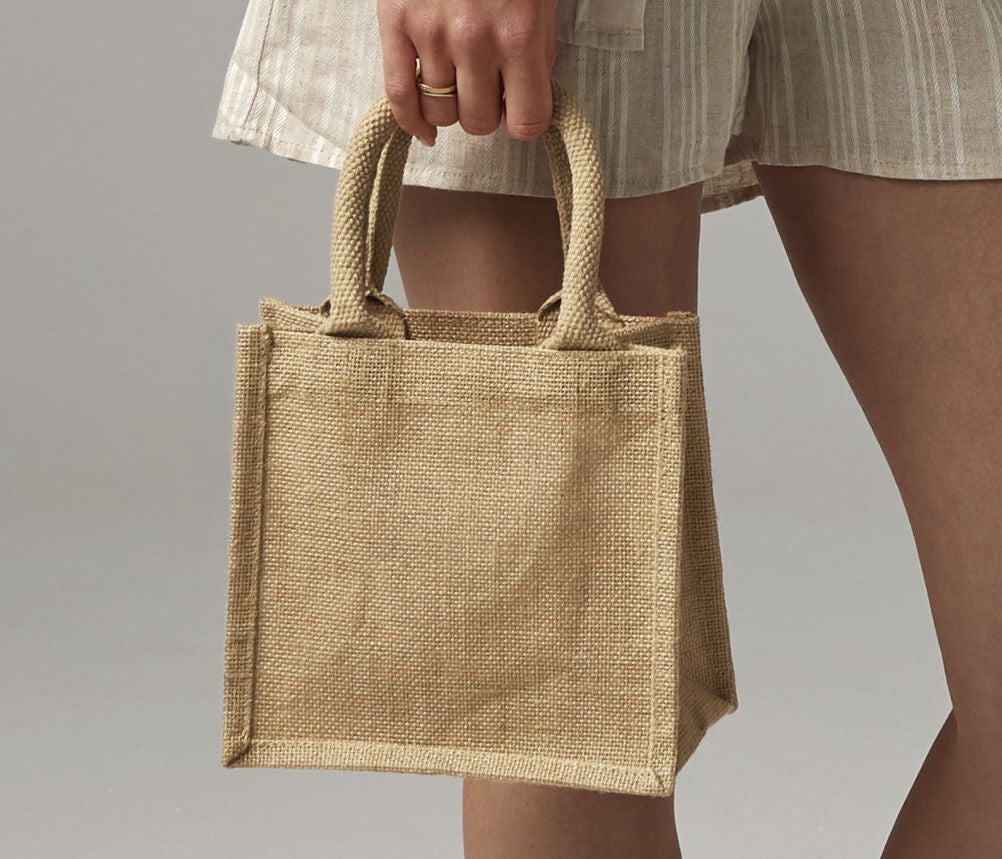 Petit sac cadeau en toile de jute - WESTFORD MILL - #WM411
