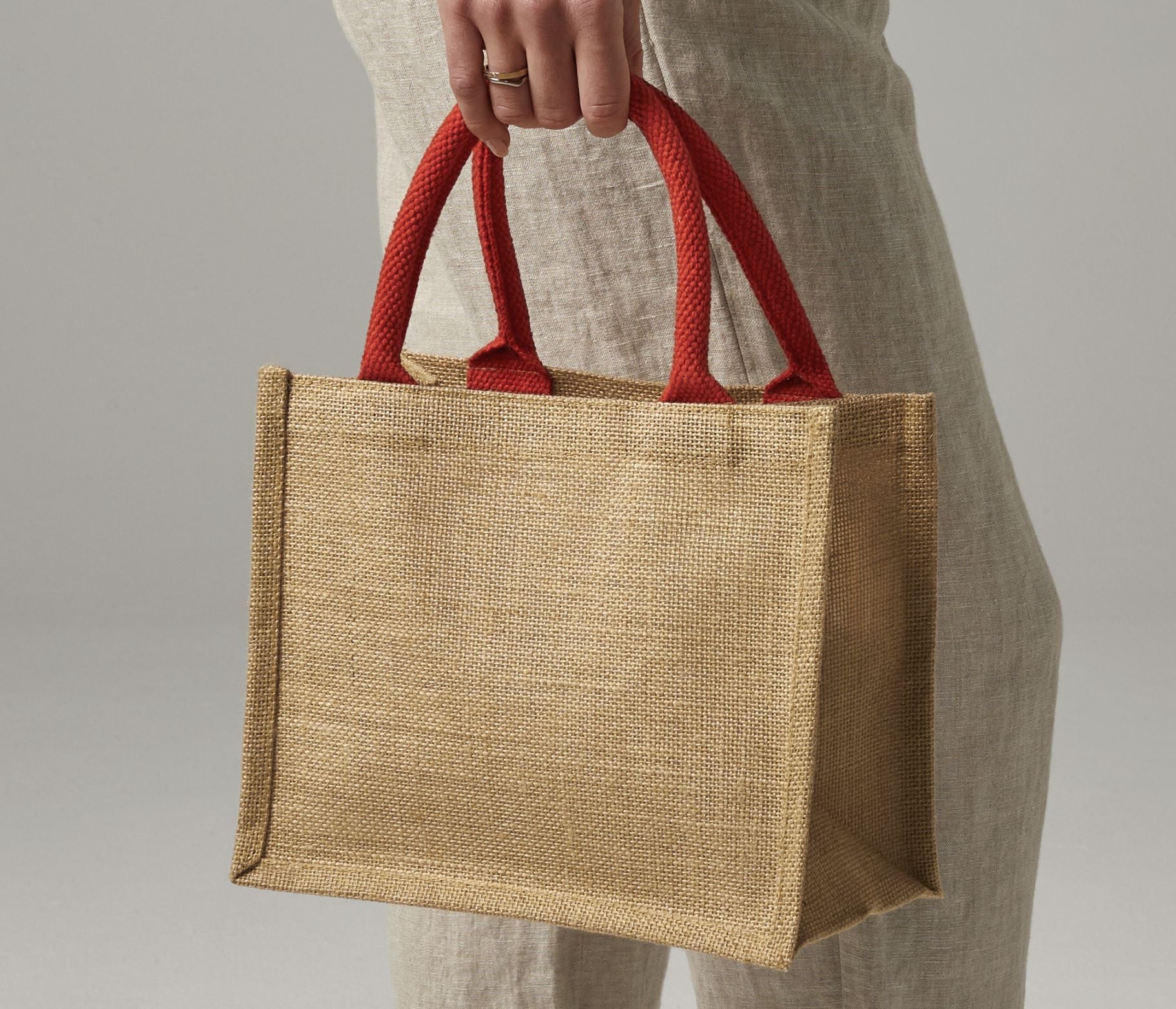 Petit sac en toile de jute - WESTFORD MILL - #WM412