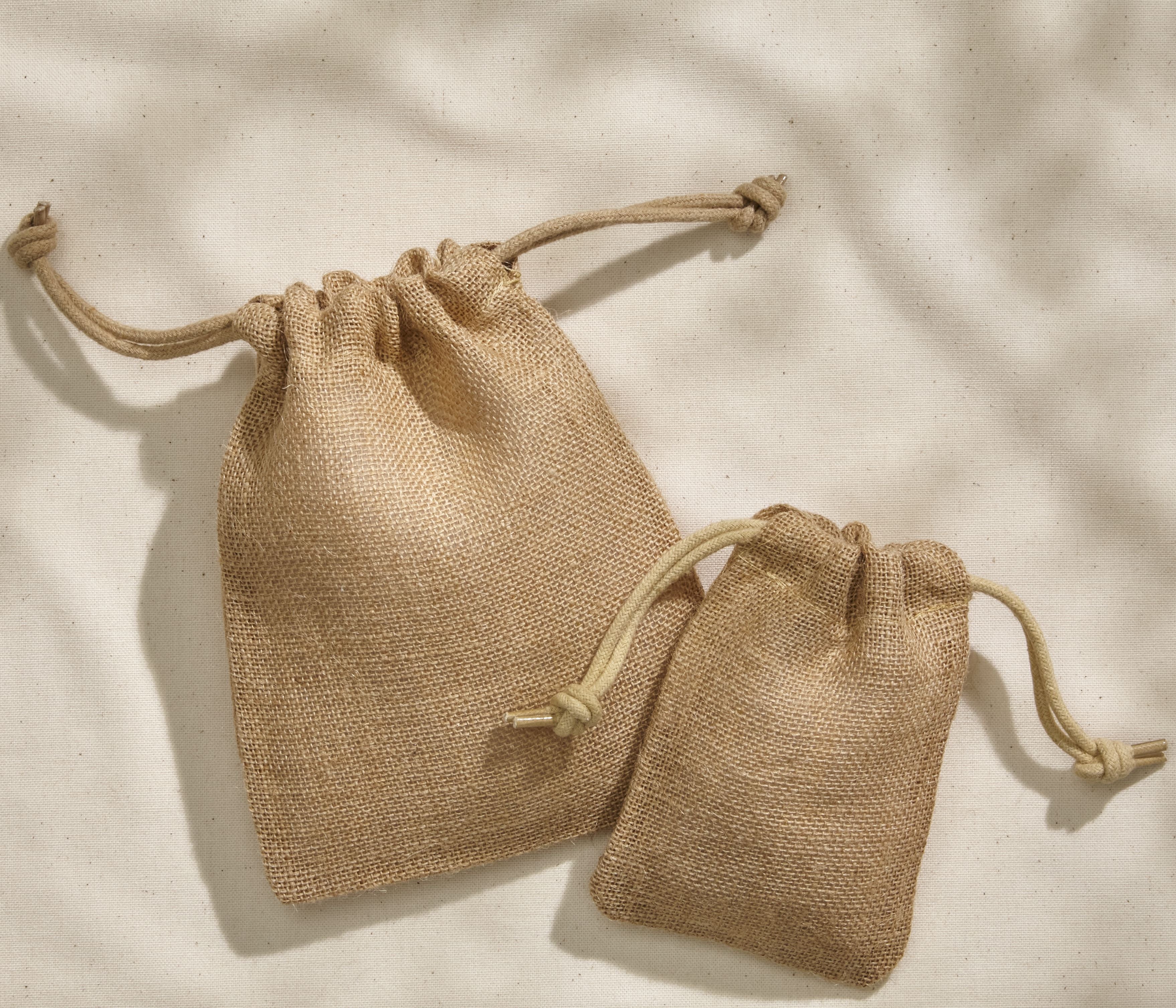 Sac avec cordon en toile de jute - WESTFORD MILL - #WM415