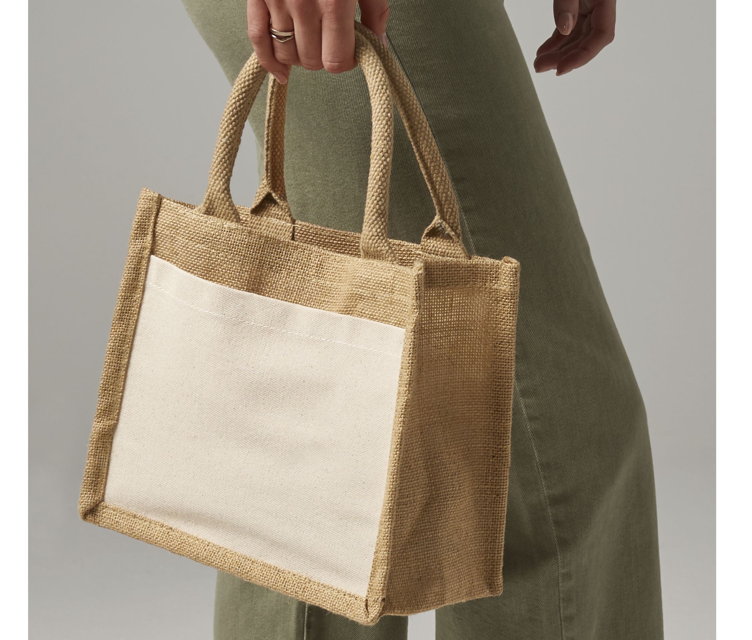 Petit sac en toile de jute - WESTFORD MILL - #WM425
