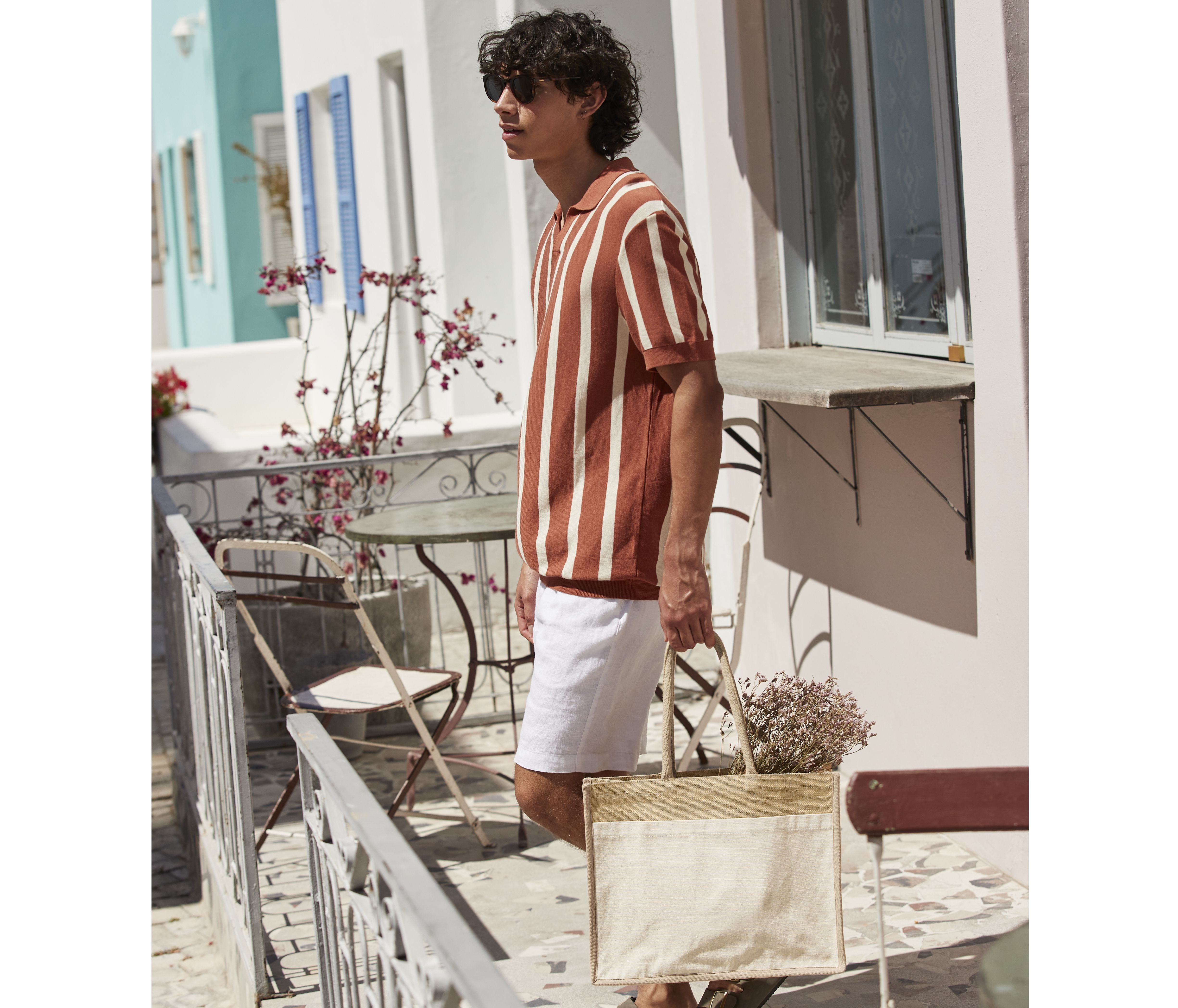 Sac shopping avec poche - WESTFORD MILL - #WM480