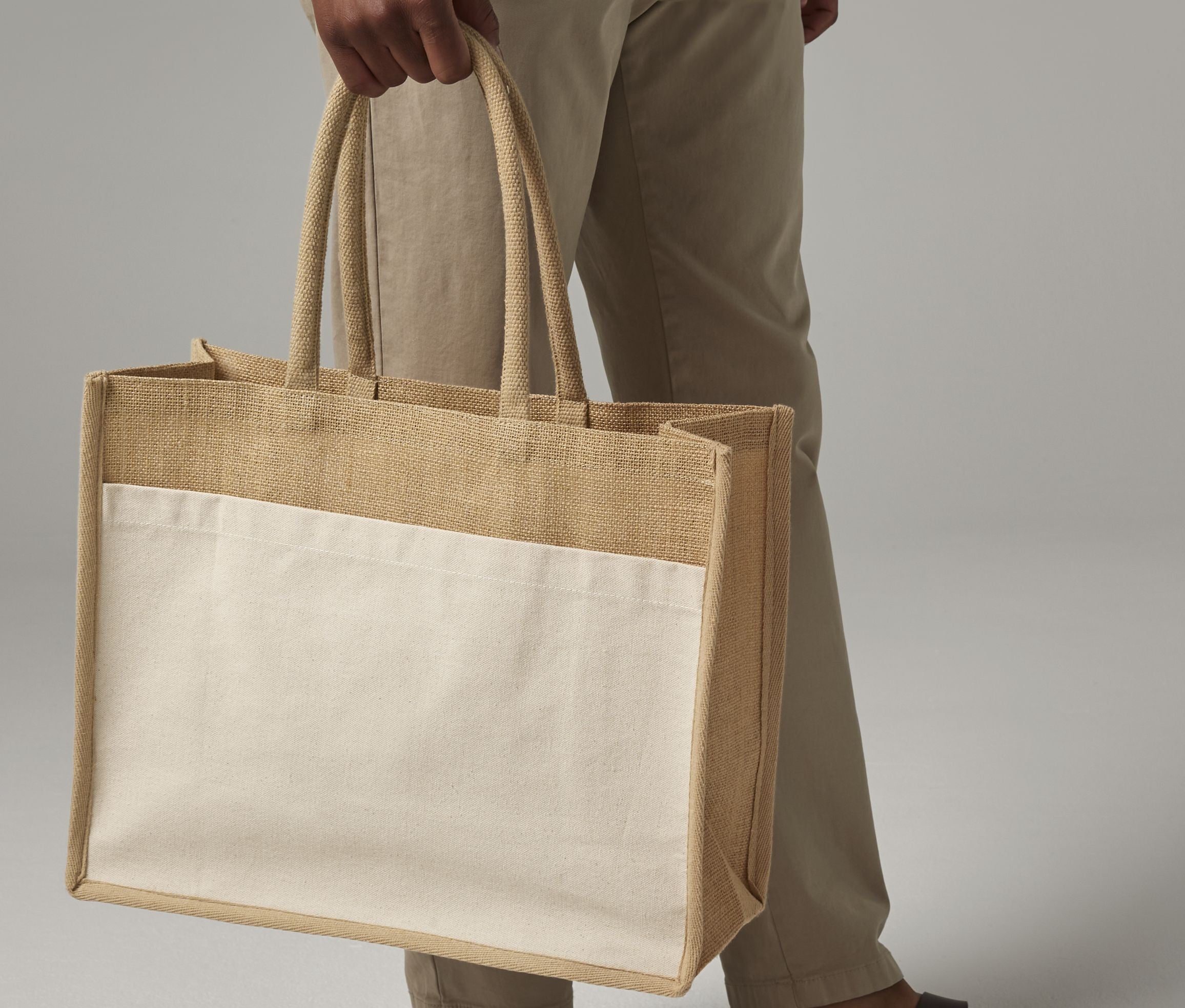 Sac shopping avec poche - WESTFORD MILL - #WM480