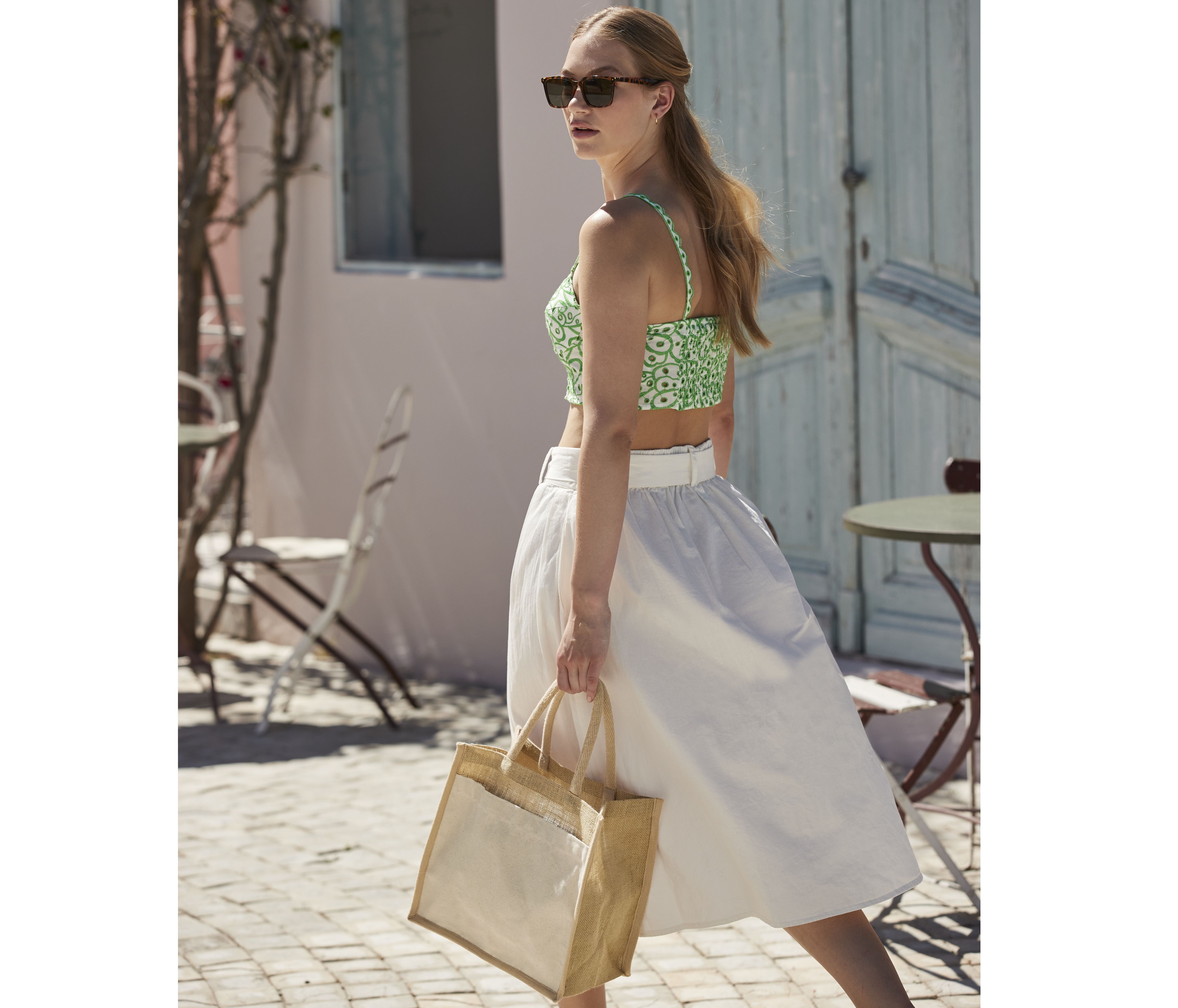 Petit sac shopping avec poche - WESTFORD MILL - #WM483