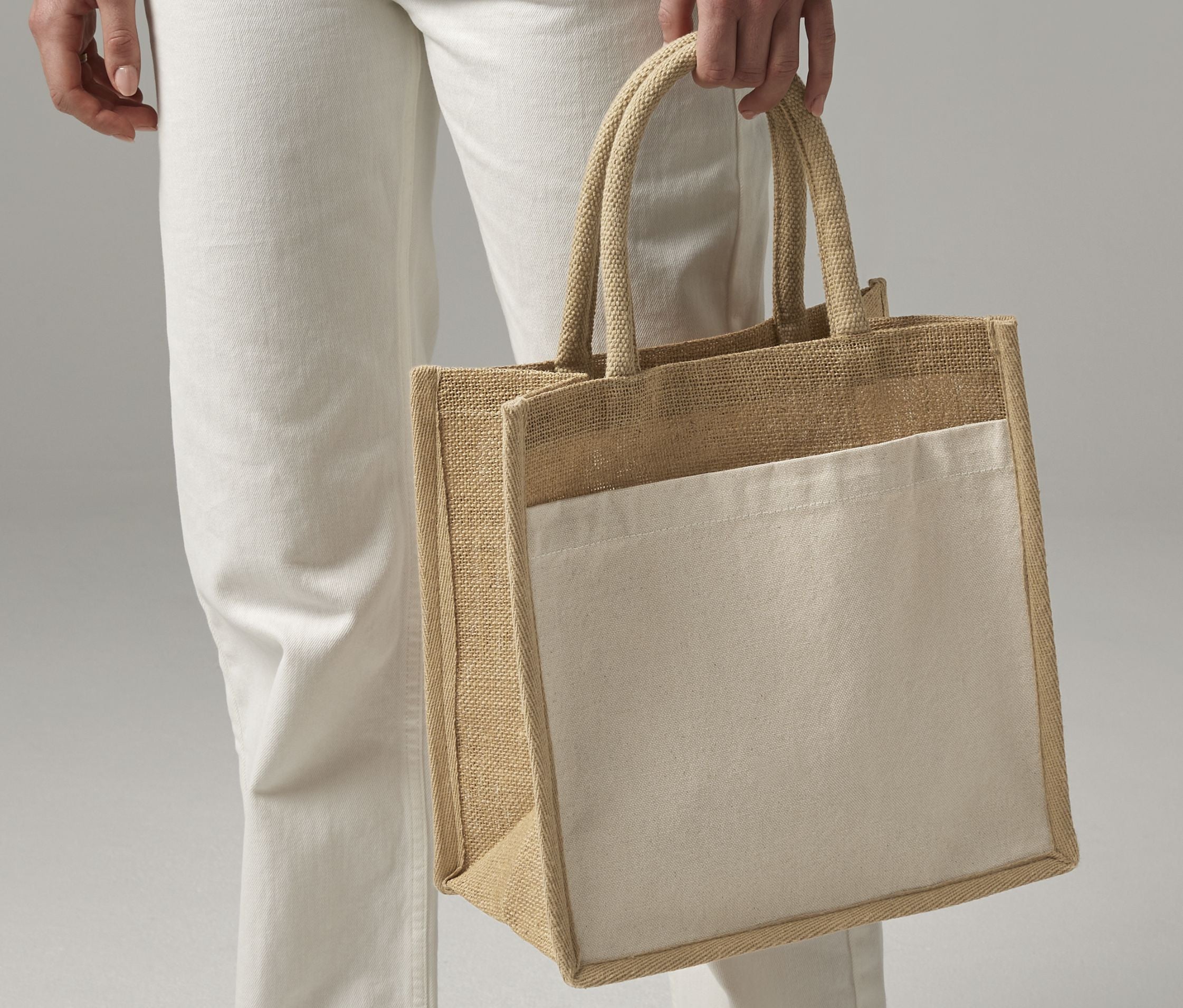 Petit sac shopping avec poche - WESTFORD MILL - #WM483