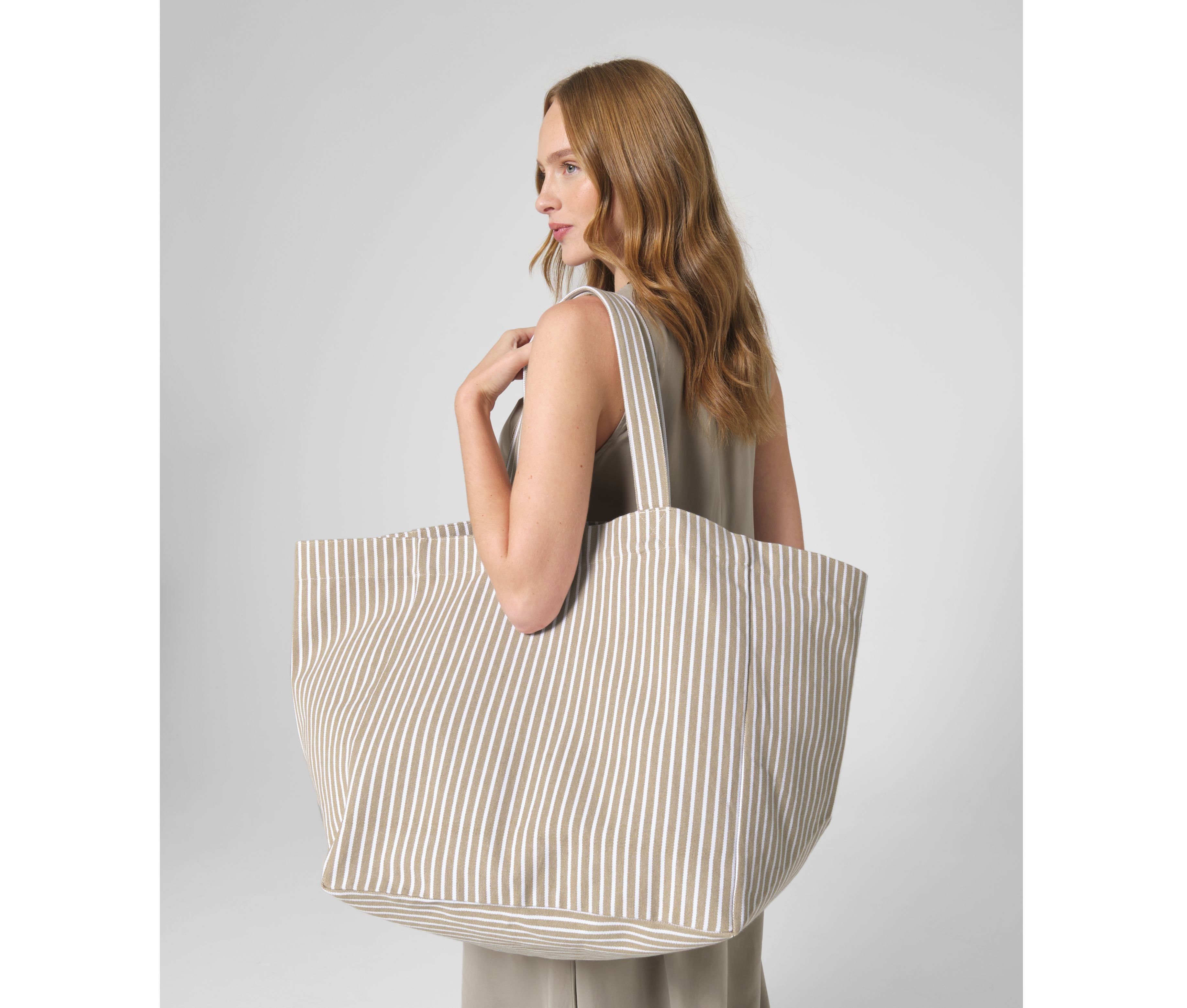 Grand sac de plage rayé - WESTFORD MILL - #WM677