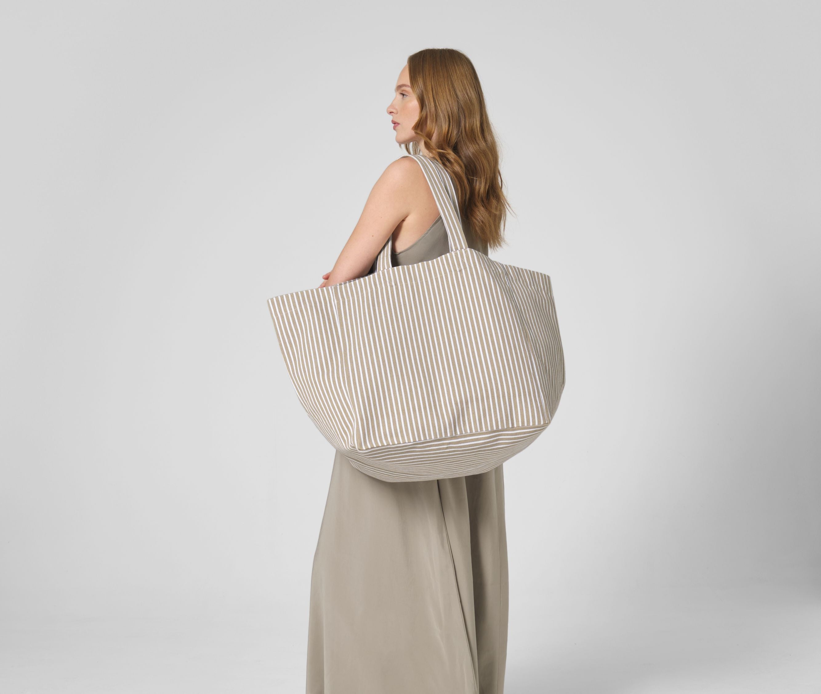 Grand sac de plage rayé - WESTFORD MILL - #WM677