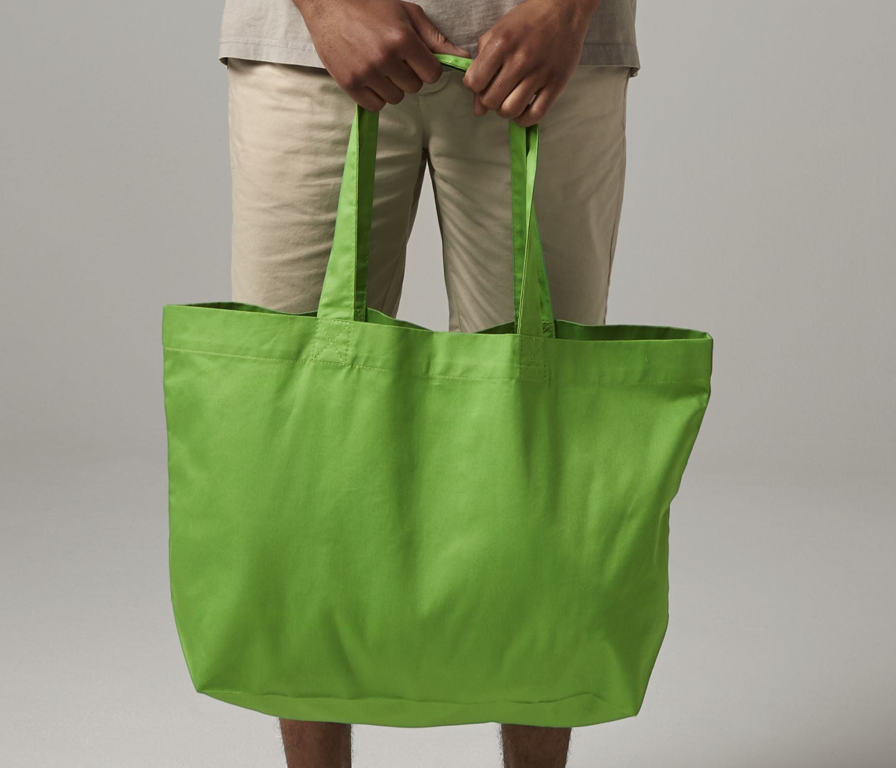Grand sac shopping en coton organique sergé - WESTFORD MILL - #WM695