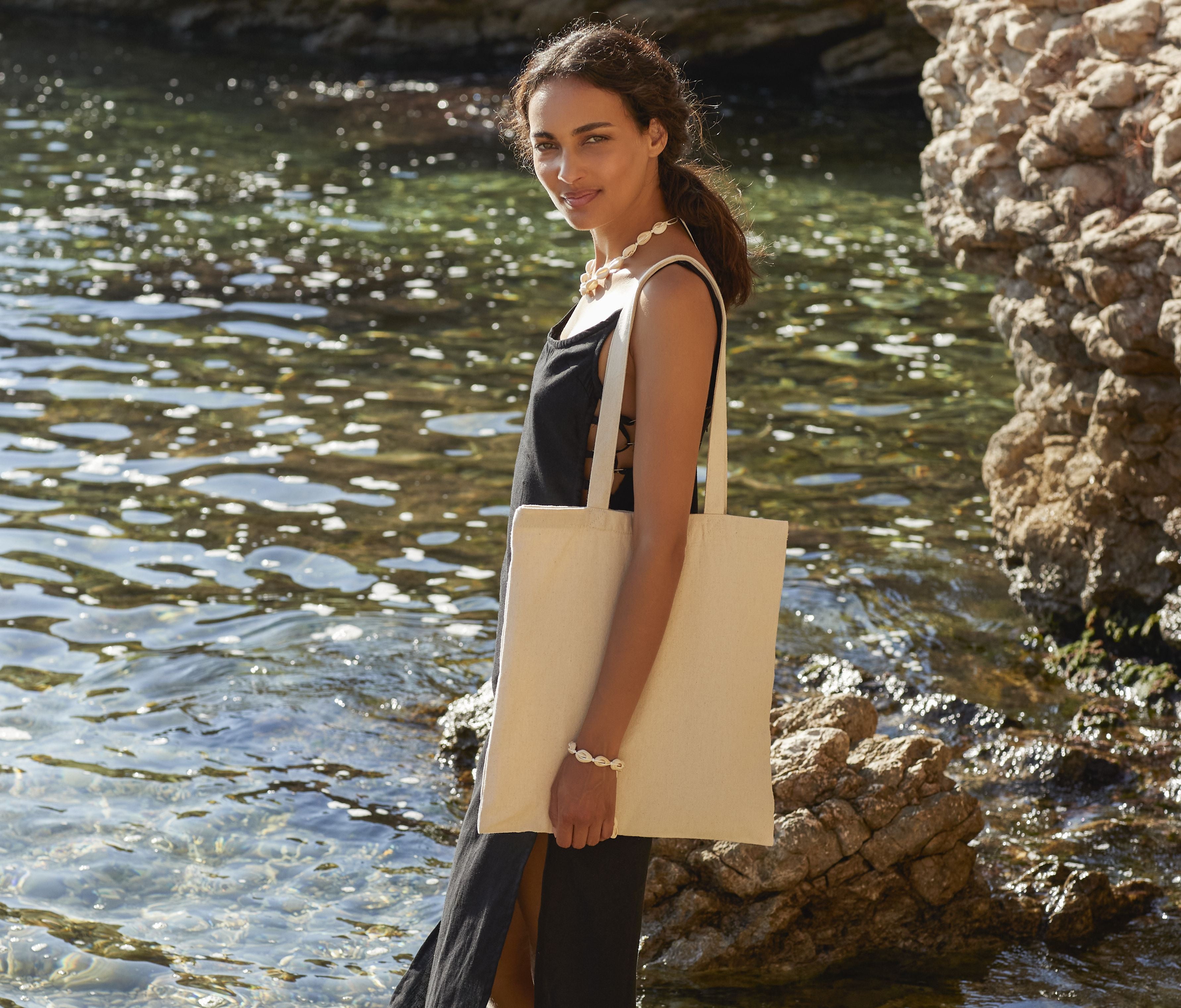 Sac shopping en polycoton recyclé - WESTFORD MILL - #WM961
