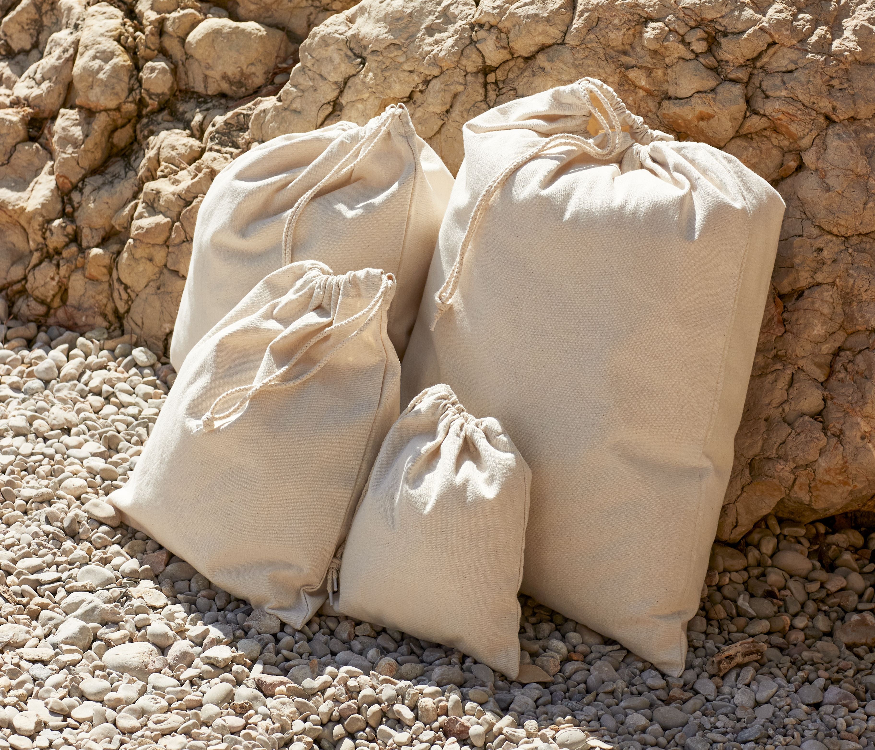 Sac avec cordon en polycoton recyclé - WESTFORD MILL - #WM966