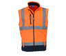 HI VIS ORANGE/NAVY