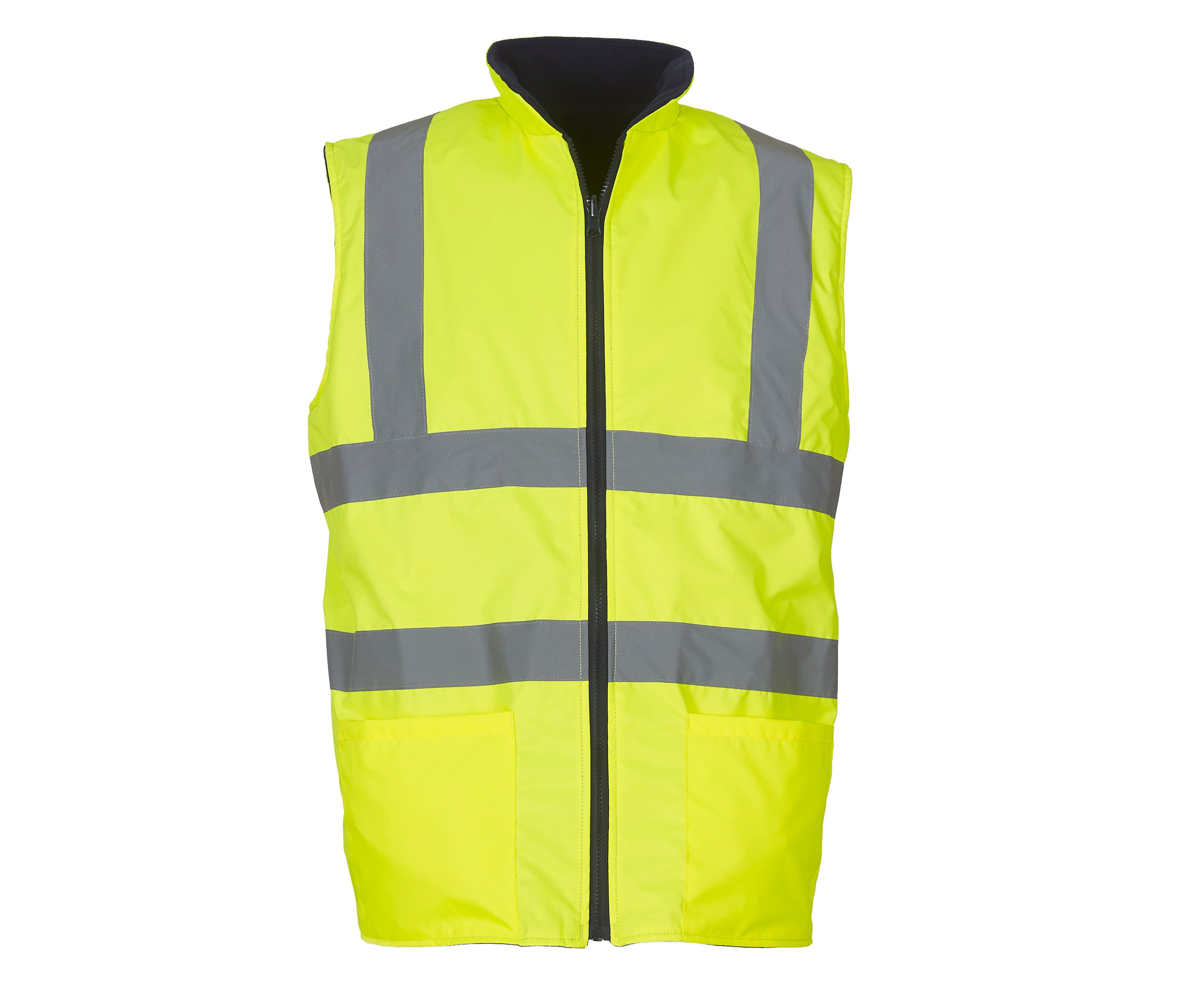 Bodywarmer réversible haute visibilité - YOKO - #YK008F