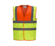 HI VIS ORANGE/HI VIS YELLOW