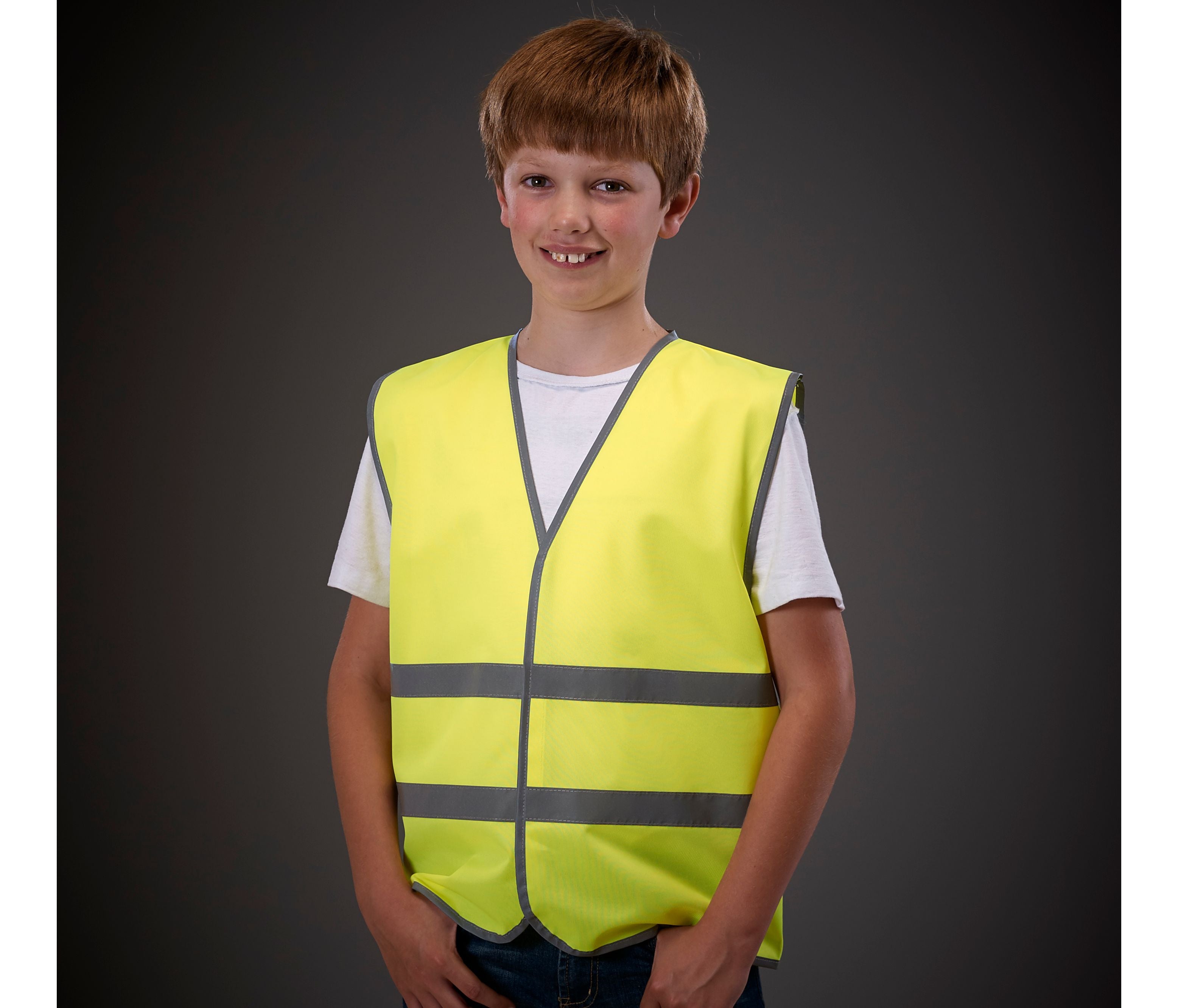 Children's high-visibility vest - YOKO - #YK102C