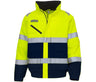 HI VIS YELOW / NAVY