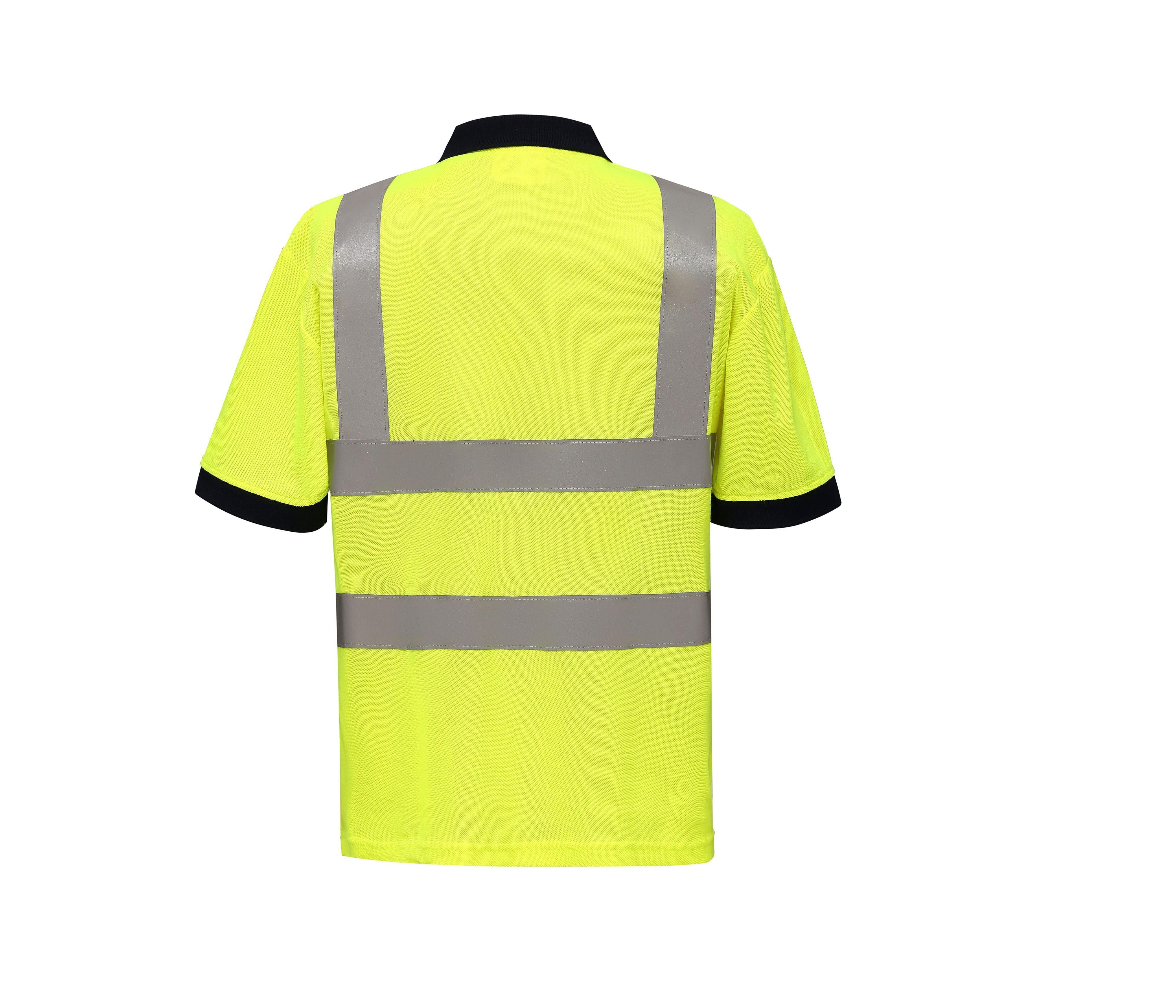 Polo manches courtes haute visibilité - YOKO - #YK210