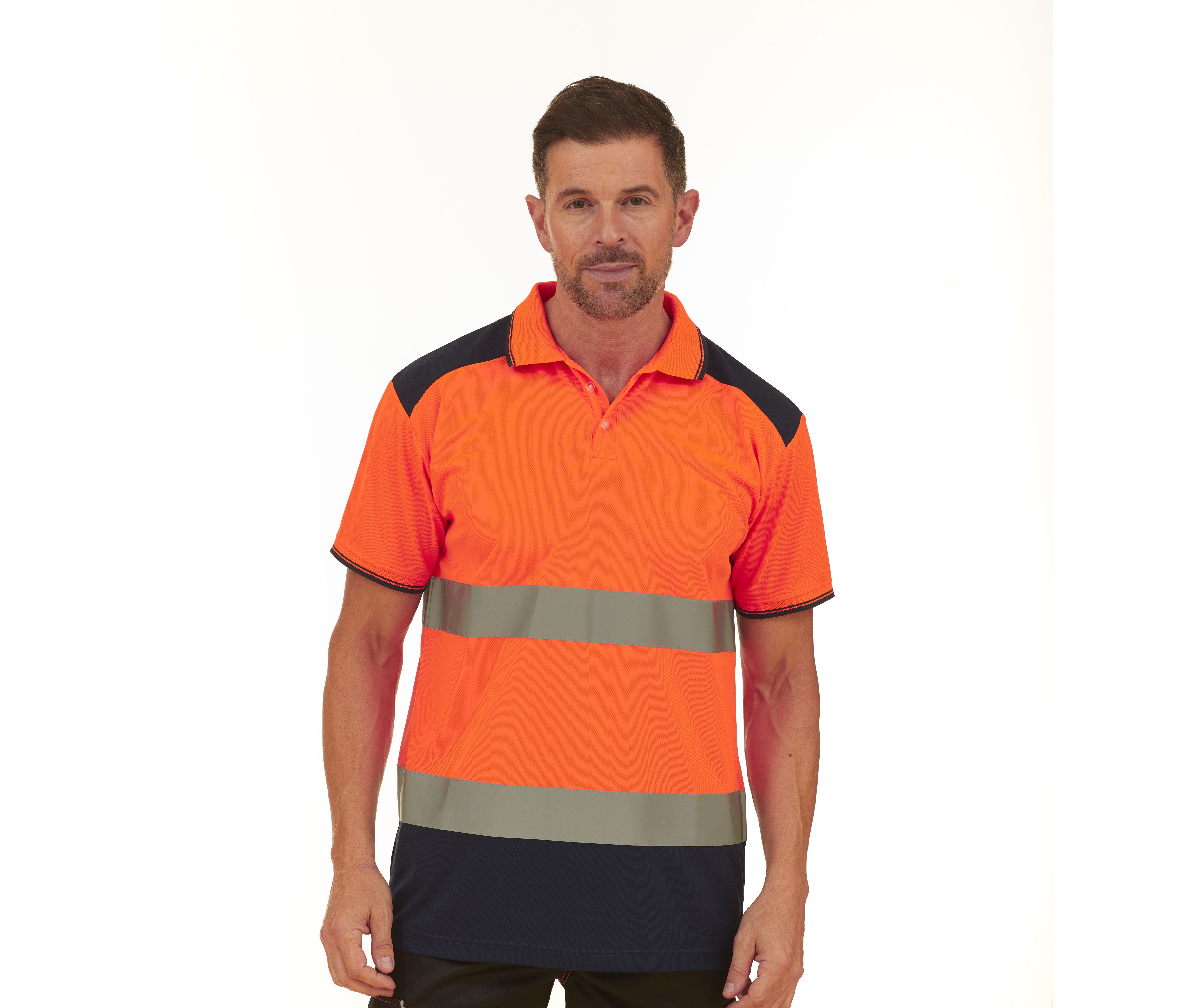 Polo bicolore - YOKO - #YK220