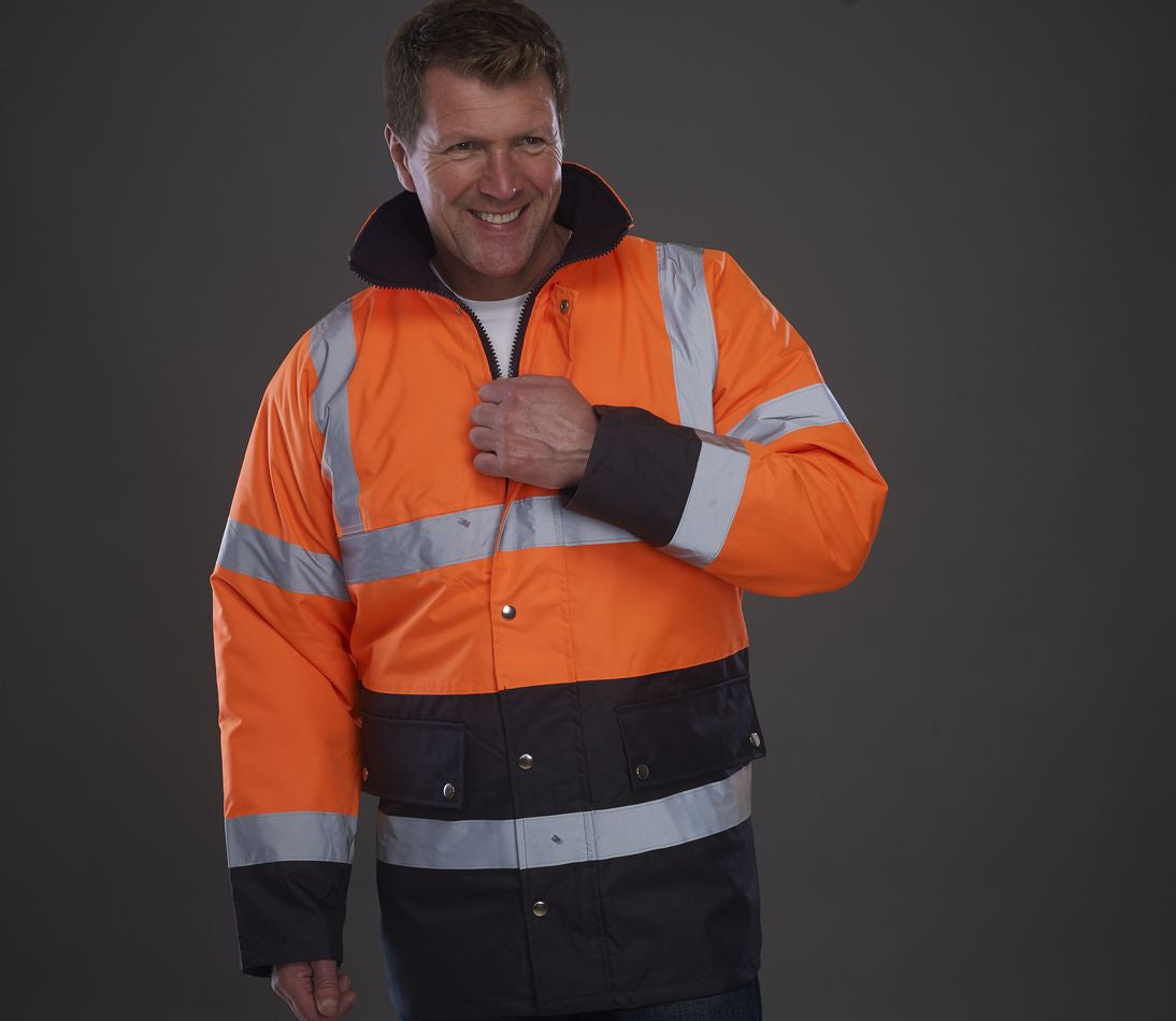 Parka bicolore haute visibilité - YOKO - #YK302