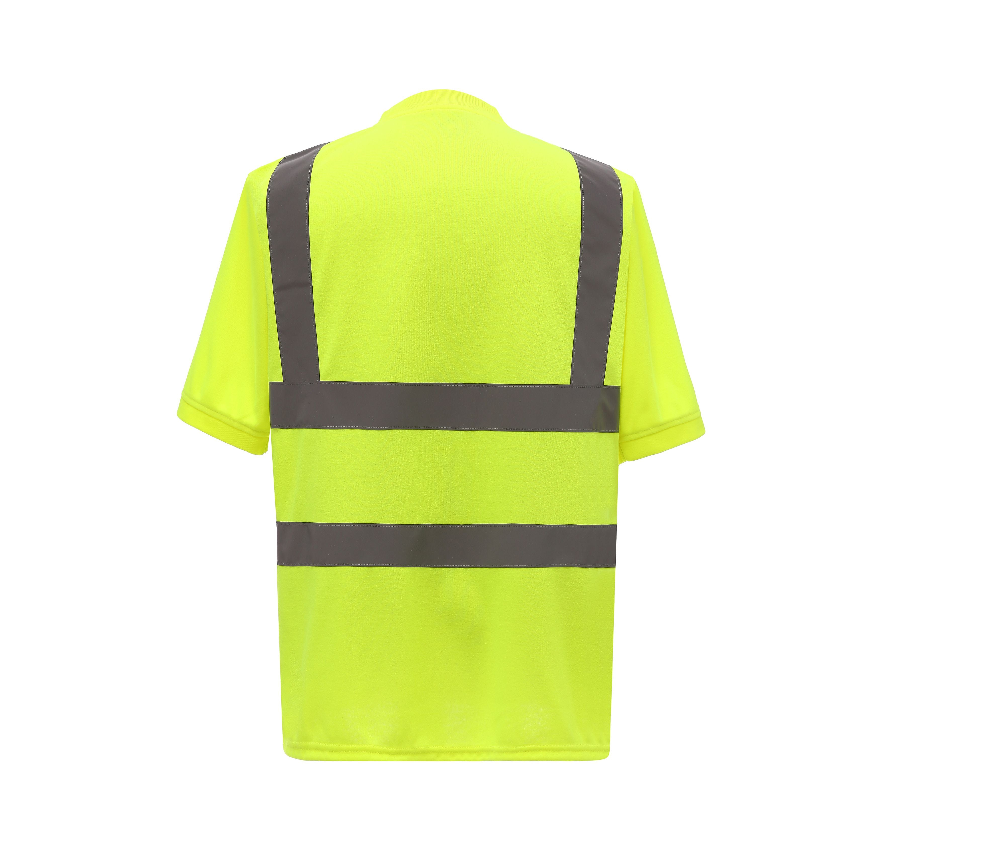 Tee-shirt manches courtes haute visibilité - YOKO - #YK410