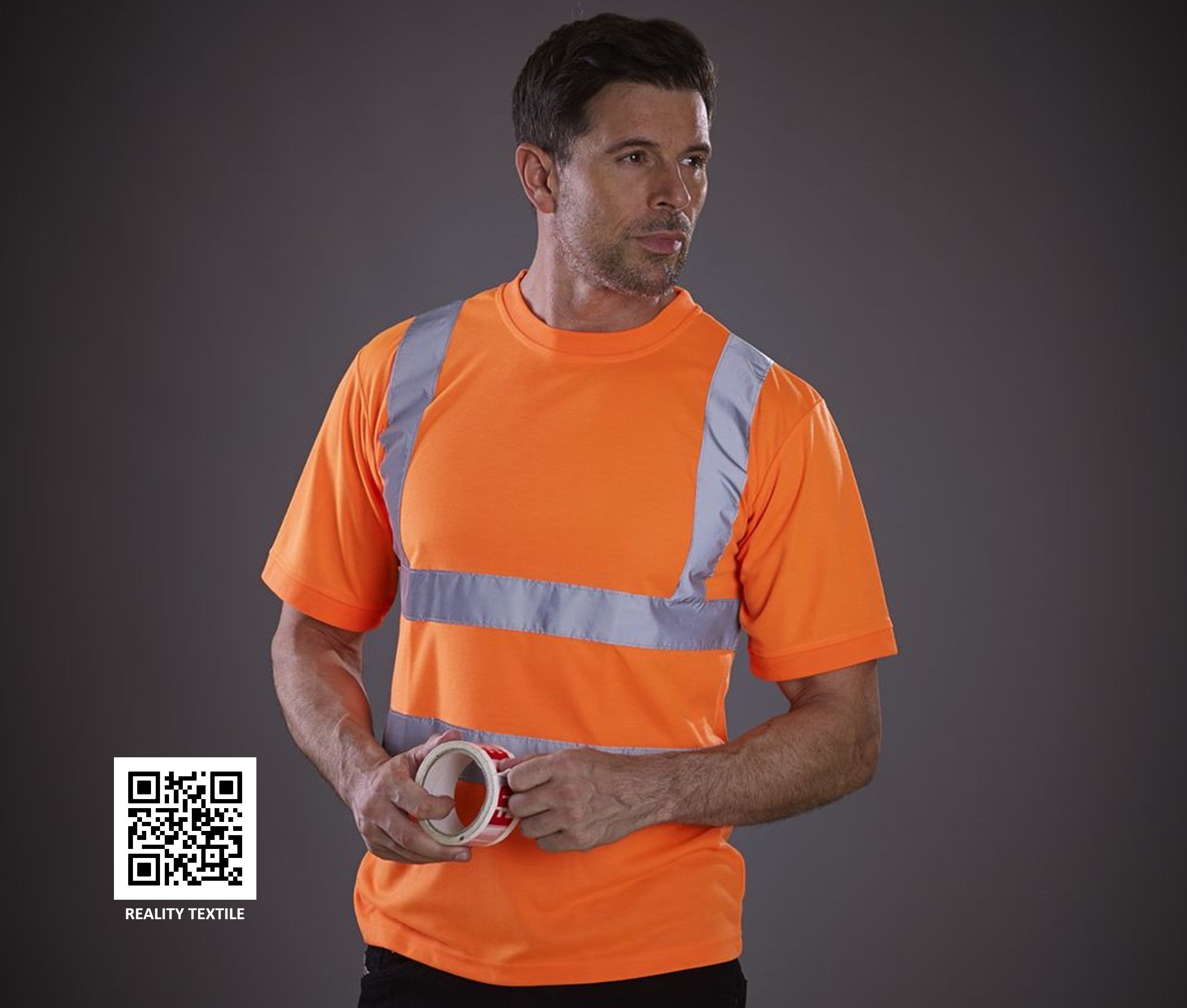 Tee-shirt manches courtes haute visibilité - YOKO - #YK410