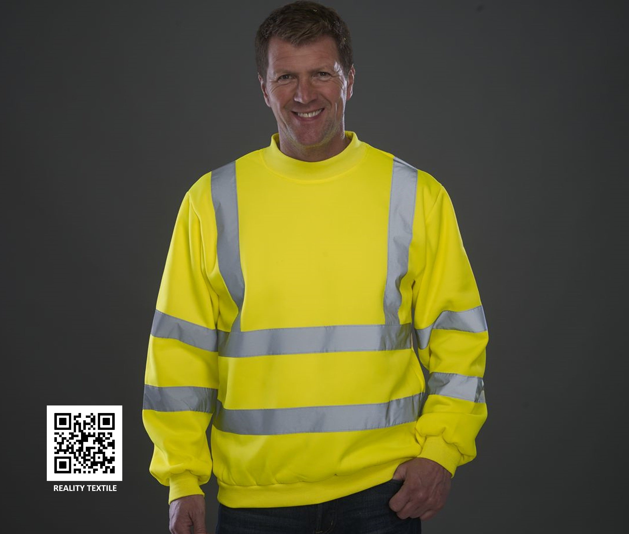 Sweat col rond haute visibilité - YOKO - #YK510