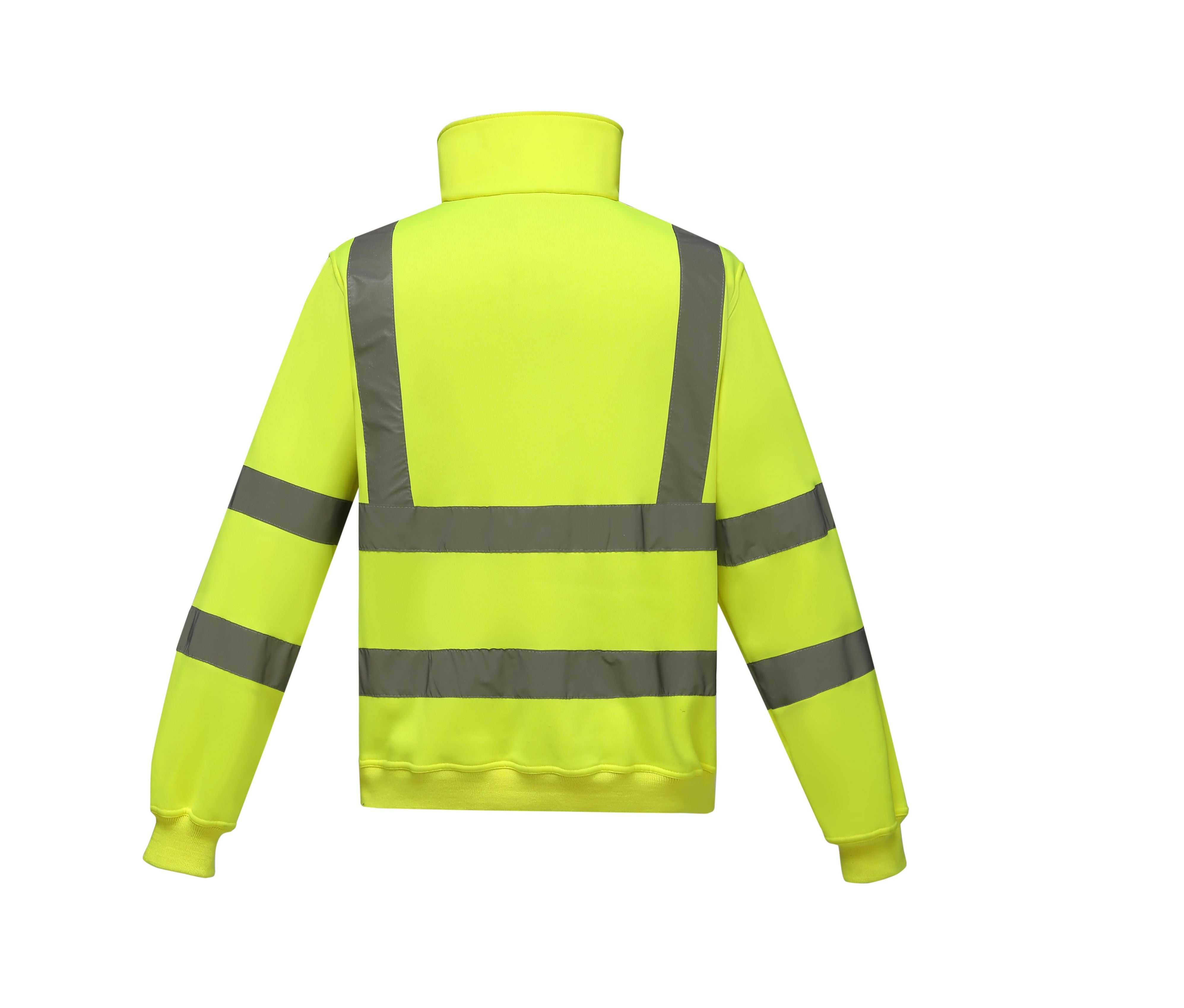 Sweat col zippé haute visibilité - YOKO - #YKK06
