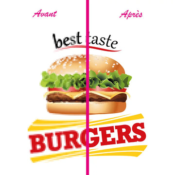 Redessin de logo en vectoriel